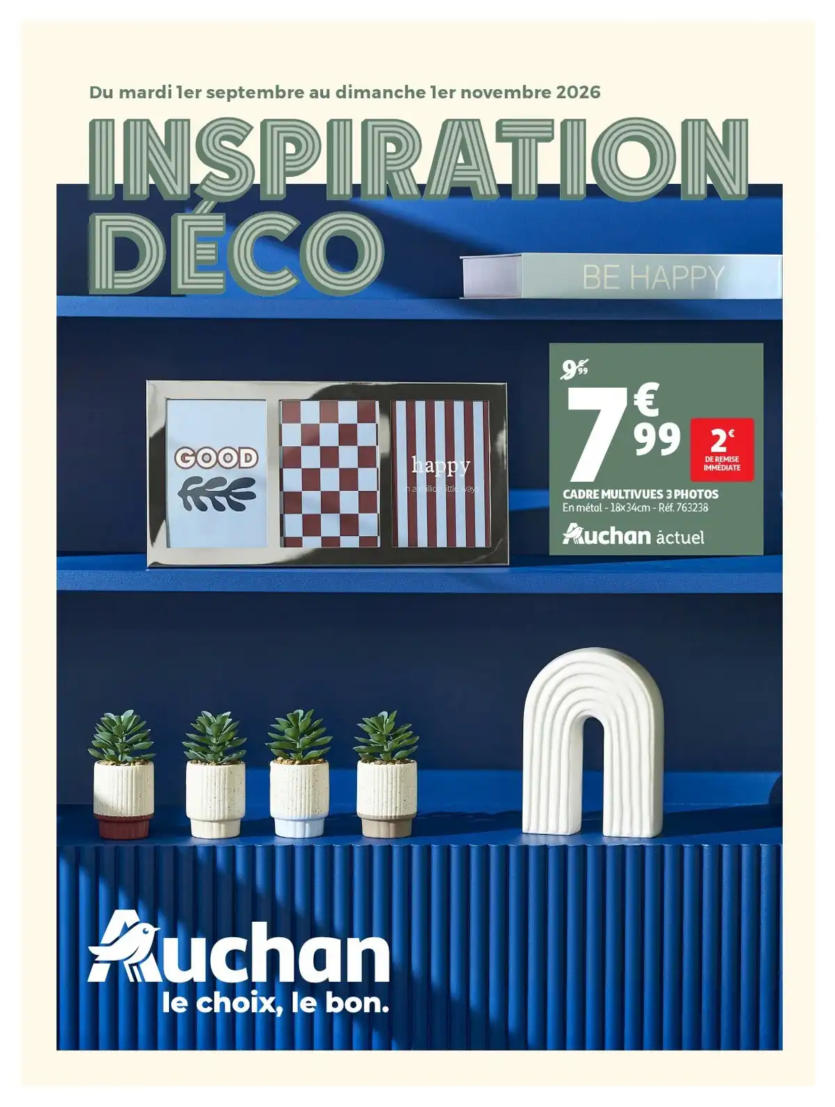 Catalogue Auchan Du 13 Octobre Au 25 Octobre 2026 - Image 1 Du 1 Septembre Inspiration Déco