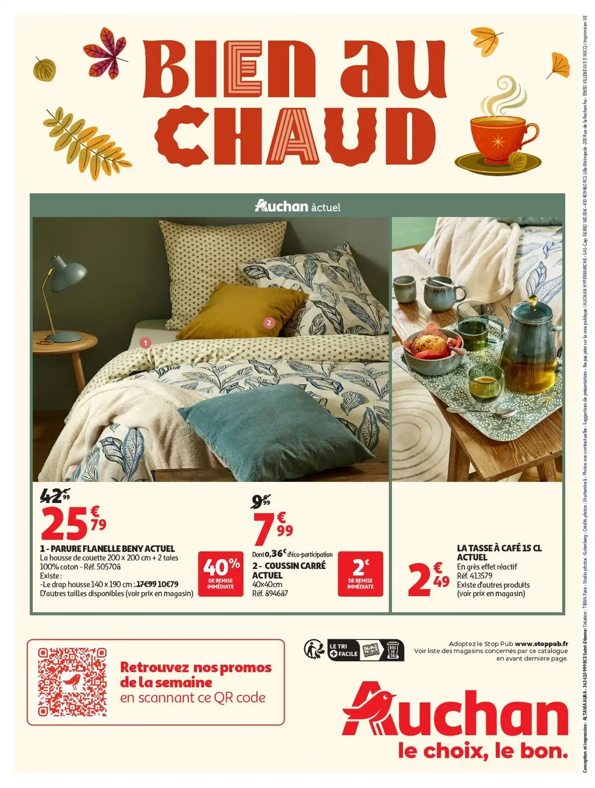 Catalogue Auchan Du 13 Octobre Au 25 Octobre 2026 - Image 2 Du 1 Septembre Inspiration Déco
