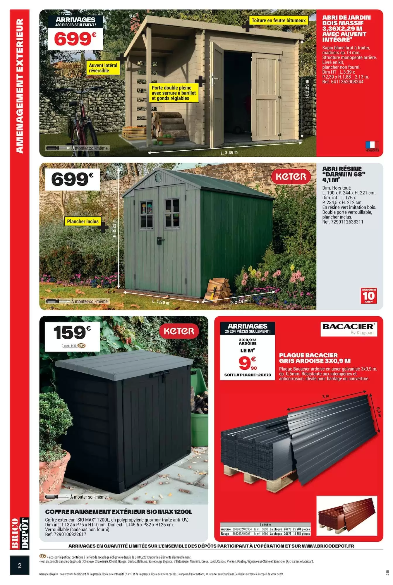 Catalogue Brico Dépôt Du 11 Septembre Au 24 Septembre 2026 - Image 2 Du 11 Septembre