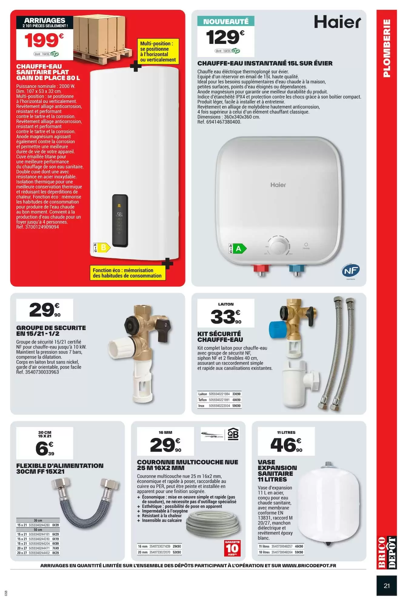 Catalogue Brico Dépôt Du 11 Septembre Au 24 Septembre 2026 - Image 3 Du 11 Septembre