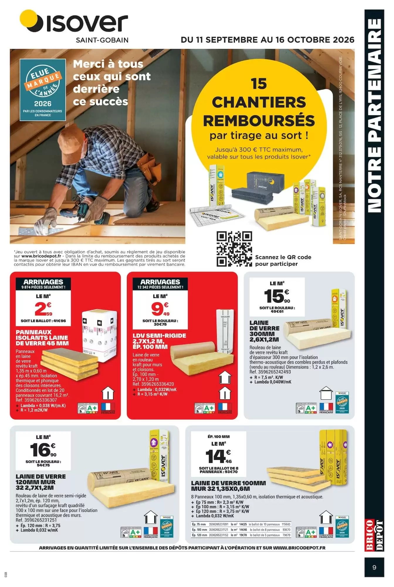 Catalogue Brico Dépôt Du 11 Septembre Au 24 Septembre 2026 - Image 3 Du 11 Septembre