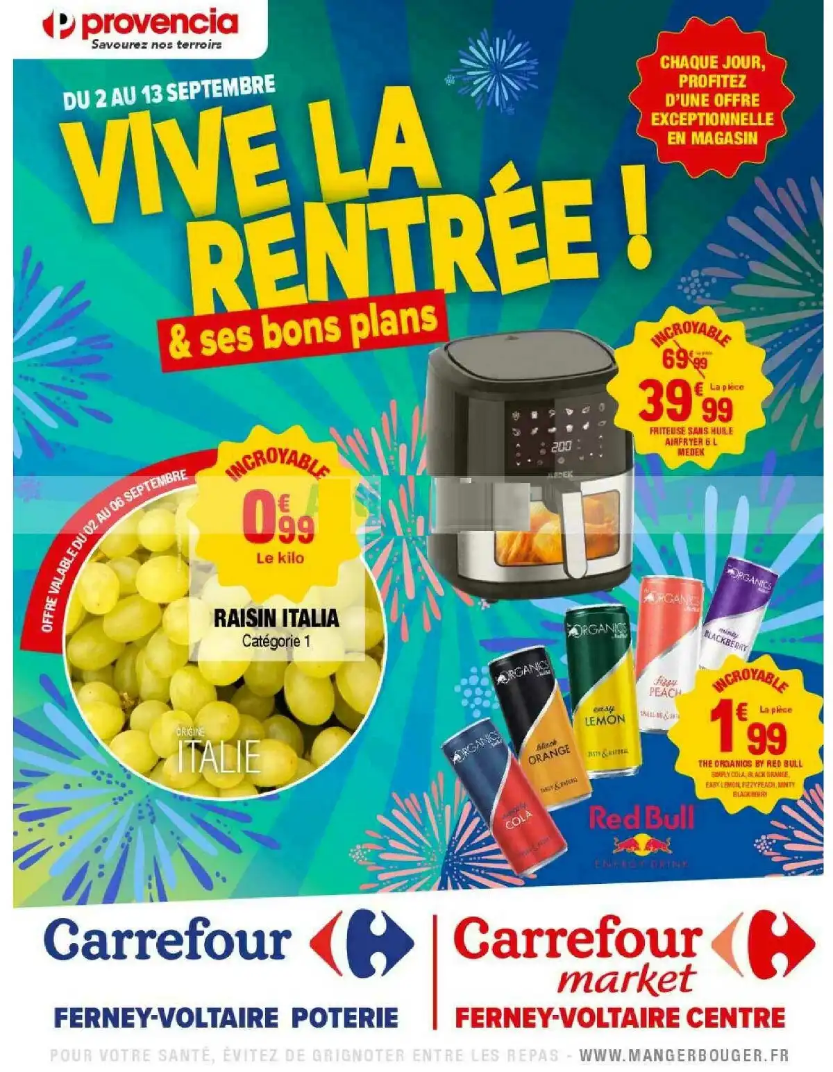 Catalogue Carrefour Du 17 Août Au 31 Août 2026 - Image 1 Du 2 Au 13 Septembre