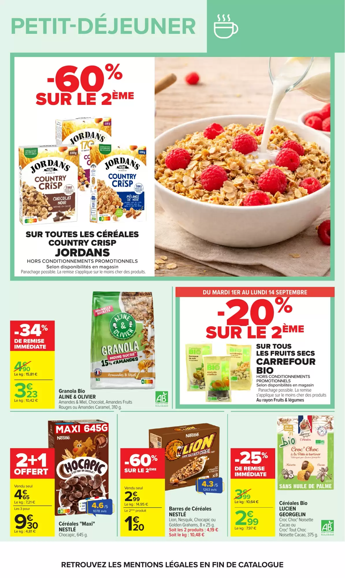 Catalogue Carrefour Du 1 Septembre Au 14 Septembre 2026 - Image 3 Catalogue Carrefour Du 1 Septembre Au 14 Septembre 2026 - Page