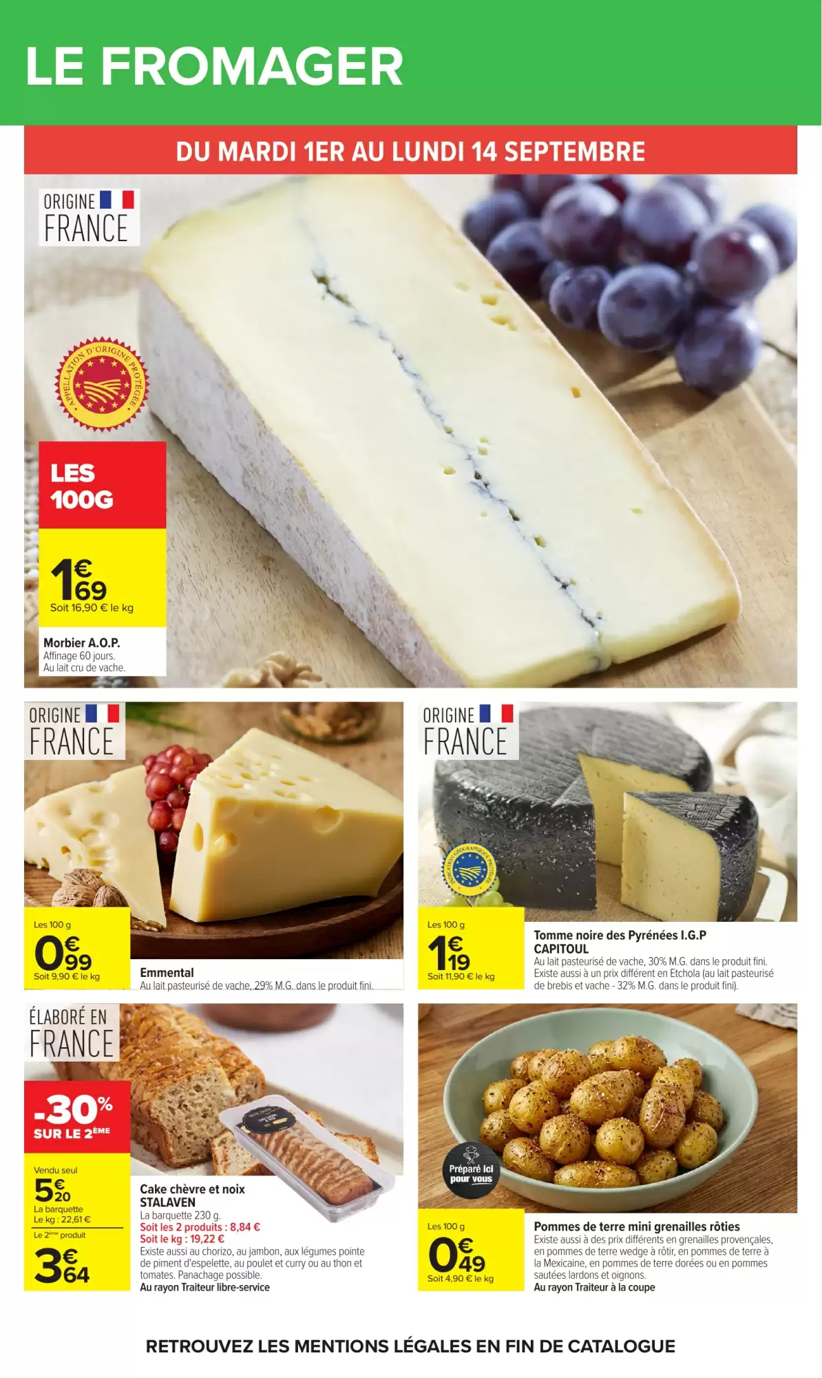 Catalogue Carrefour Du 1 Septembre Au 14 Septembre 2026 - Image 1 Catalogue Carrefour Du 1 Septembre Au 14 Septembre 2026 - Page