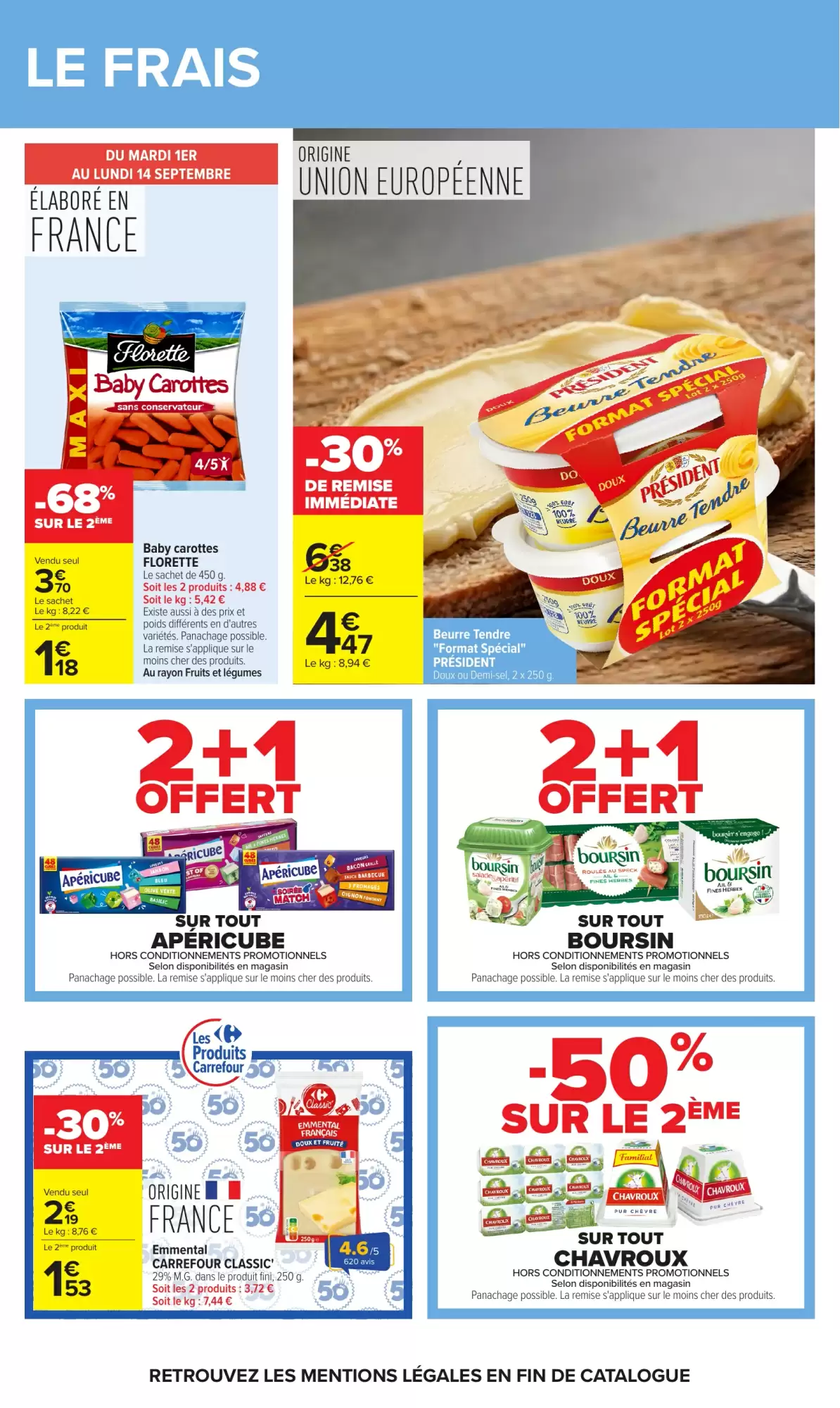 Catalogue Carrefour Du 1 Septembre Au 14 Septembre 2026 - Image 3 Catalogue Carrefour Du 1 Septembre Au 14 Septembre 2026 - Page