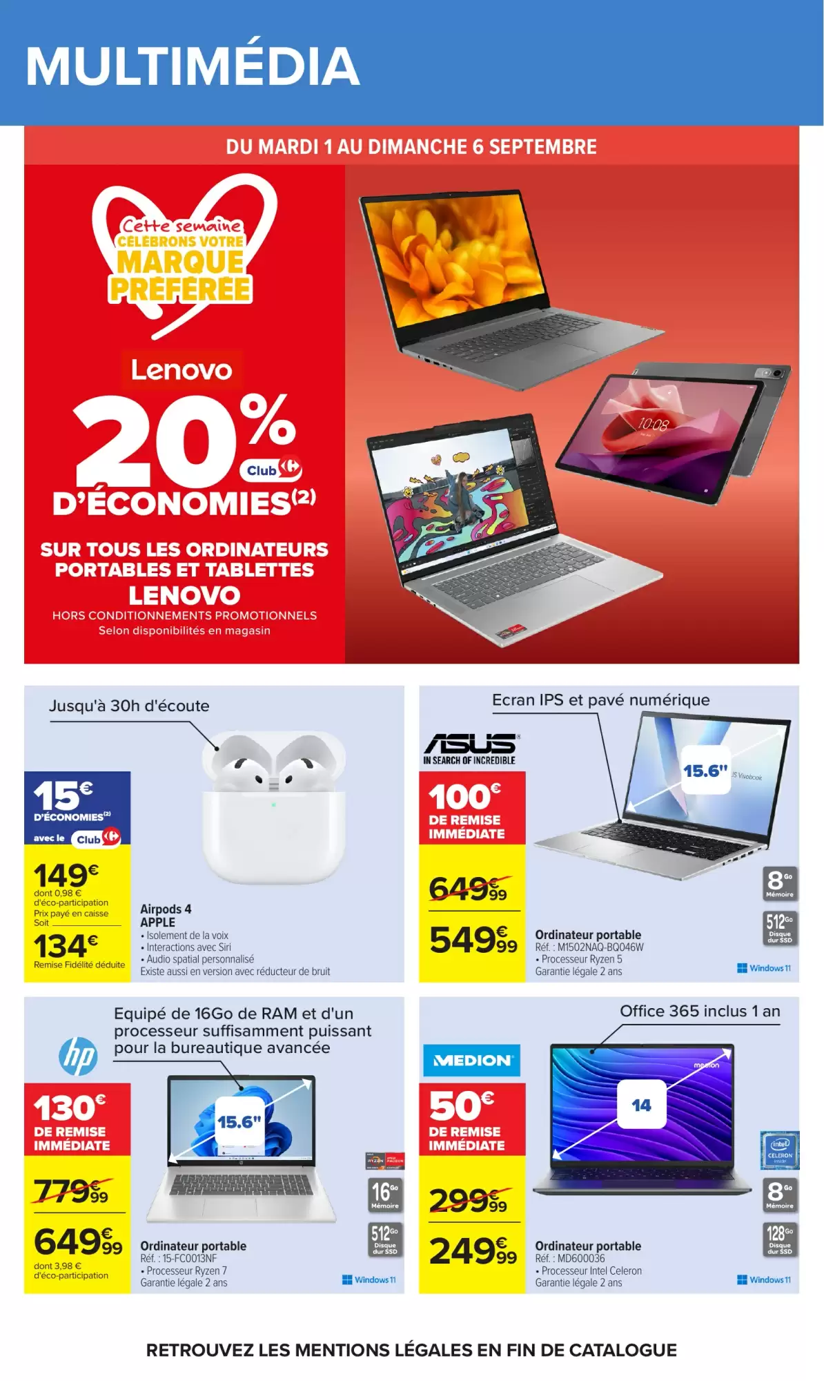Catalogue Carrefour Du 1 Septembre Au 14 Septembre 2026 - Image 6 Catalogue Carrefour Du 1 Septembre Au 14 Septembre 2026 - Page