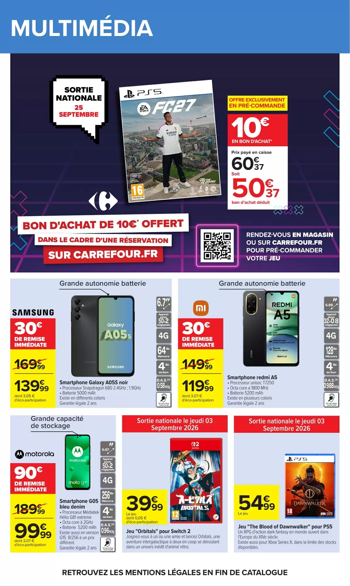 Catalogue Carrefour Du 1 Septembre Au 14 Septembre 2026 - Page