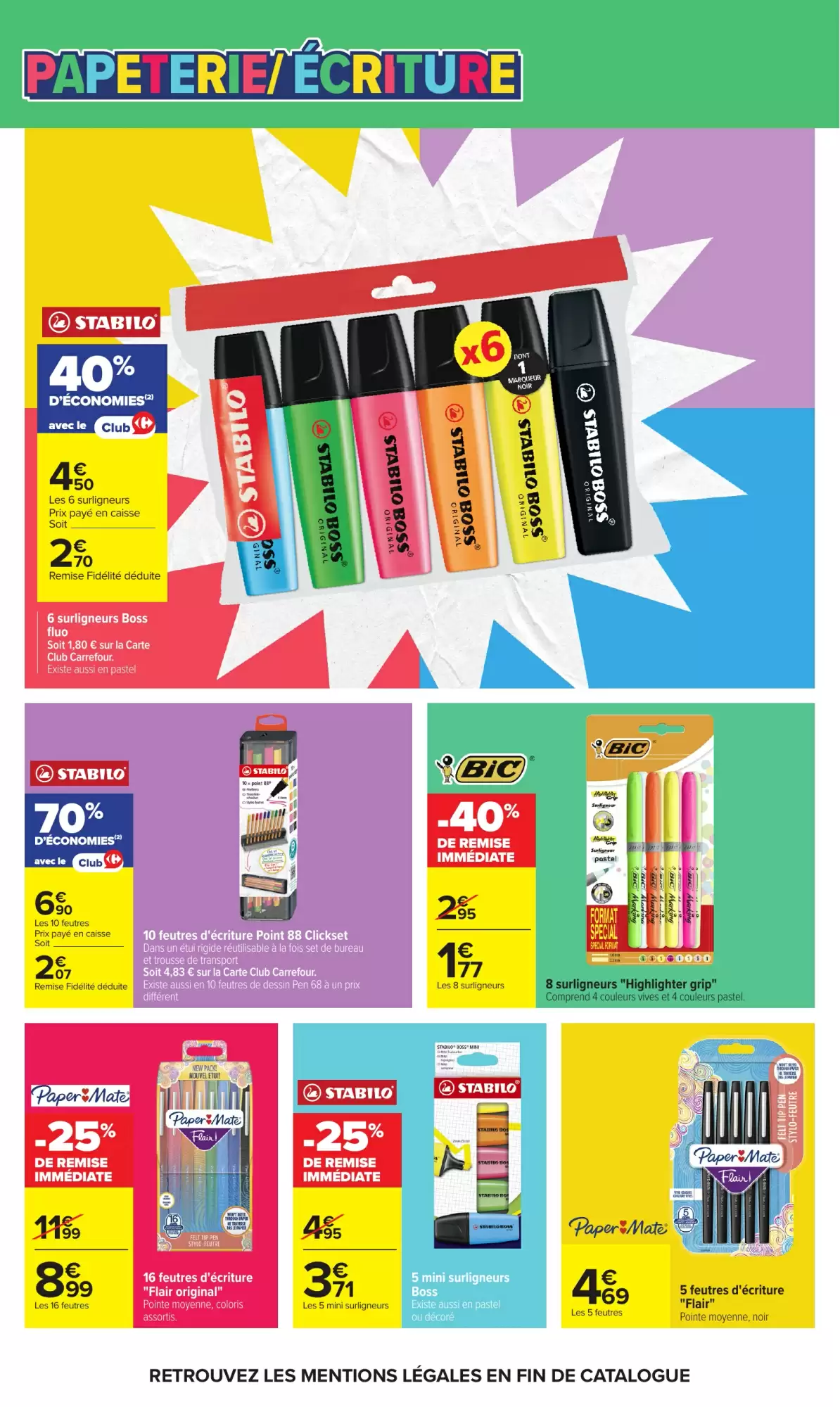 Catalogue Carrefour Du 11 Août Au 24 Août 2026 - Image 2 Rentrée À La Page