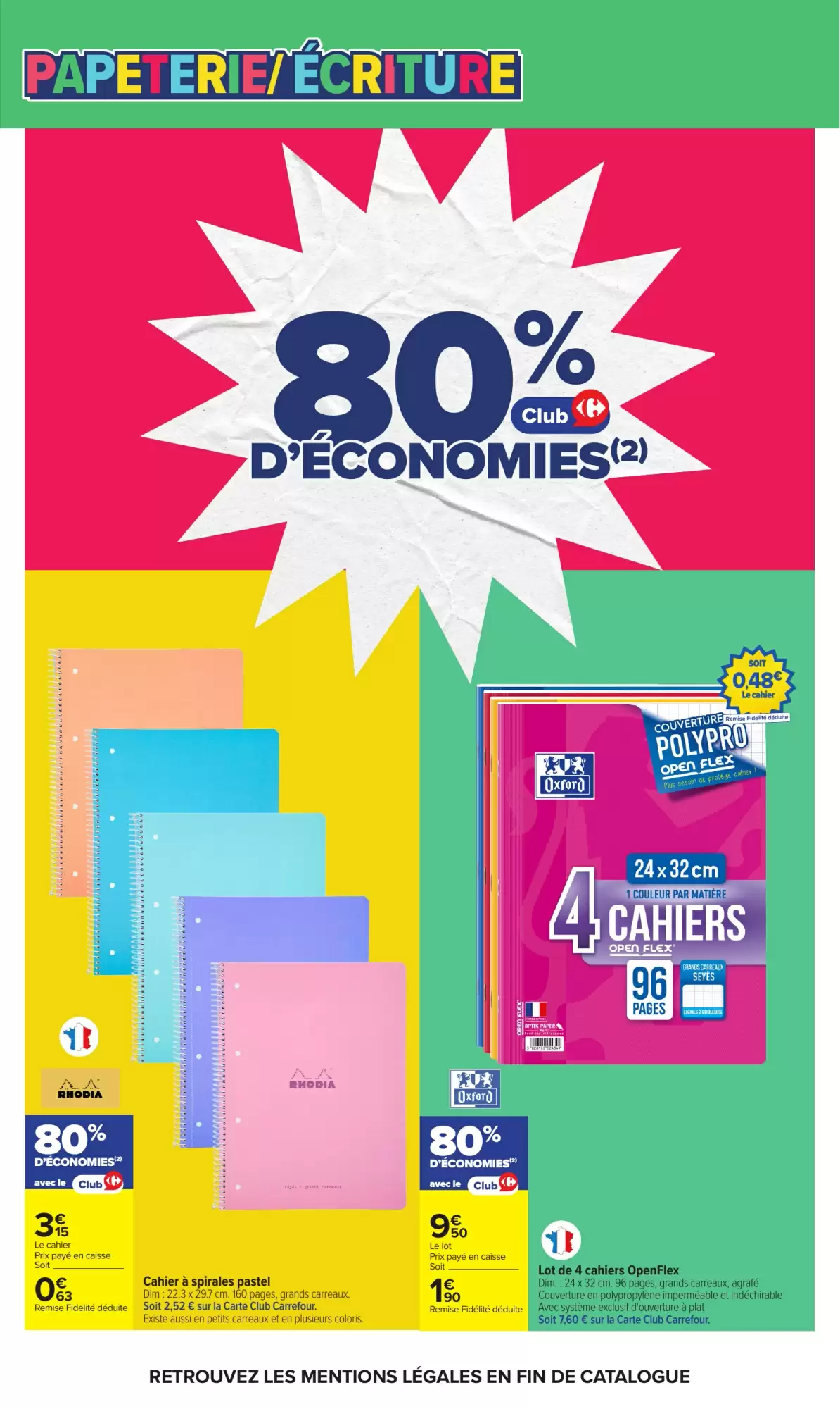 Catalogue Carrefour Du 11 Août Au 24 Août 2026 - Image 3 Rentrée À La Page