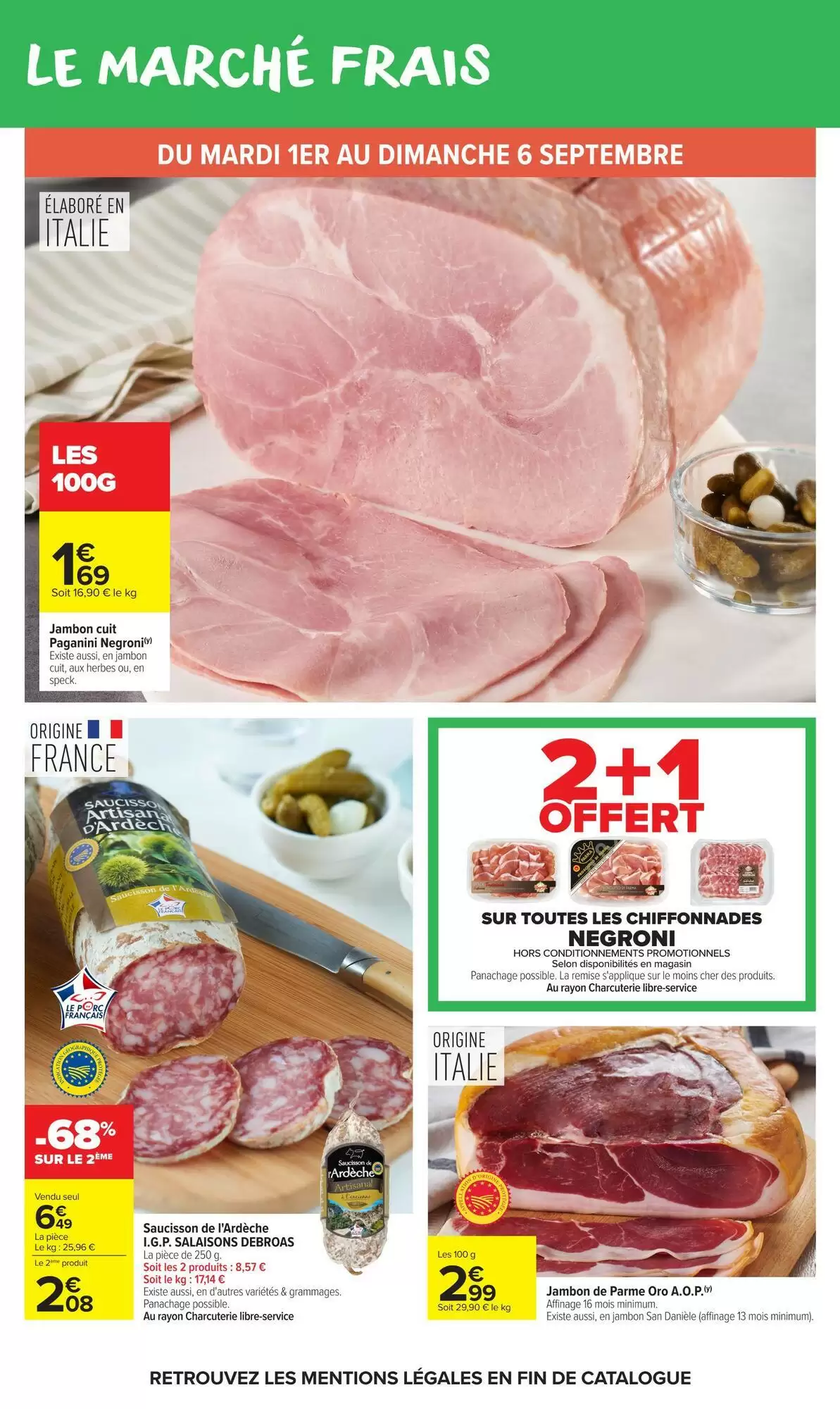 Du 1 Septembre