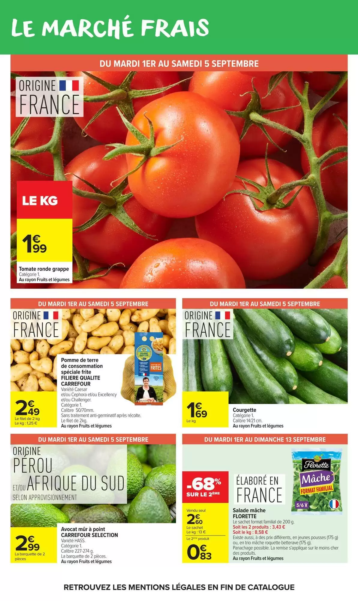 Du 1 Septembre
