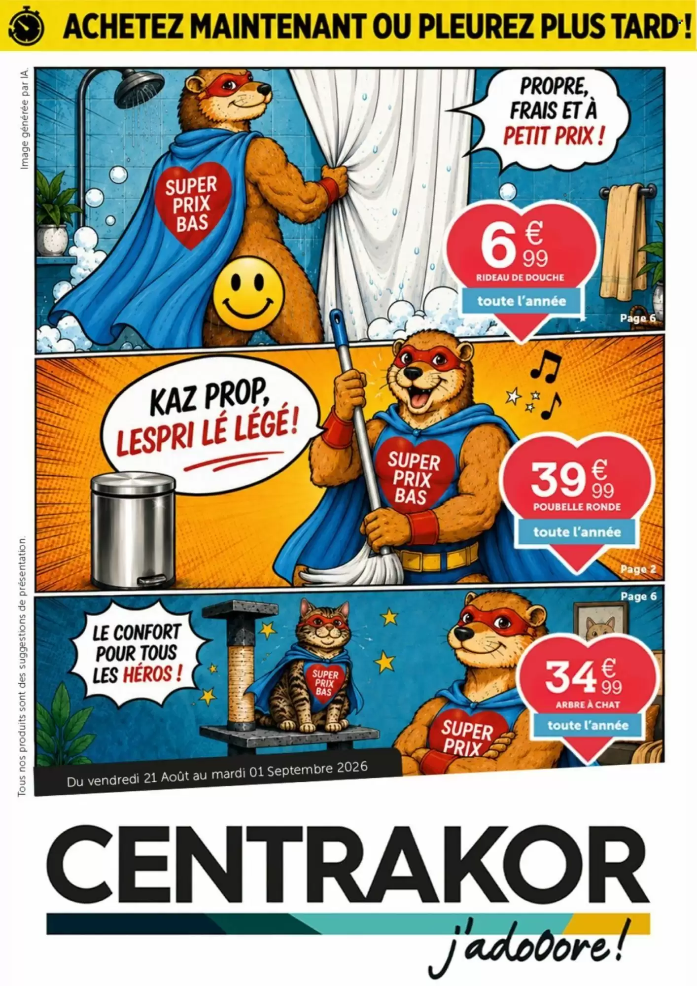 Catalogue Centrakor Du 31 Août Au 31 Décembre 2026 - Image 1 Du 21 Août