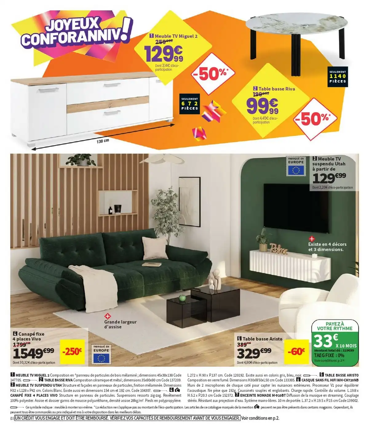 Catalogue Conforama Black Friday 2026 - Image 1 Conforama