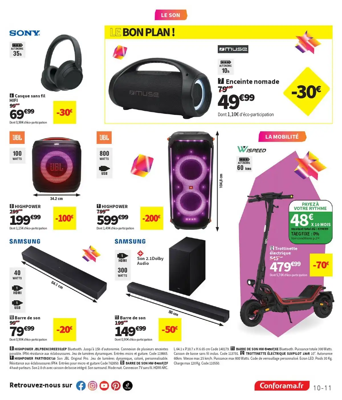 Catalogue Conforama Black Friday 2026 - Image 2 Conforama