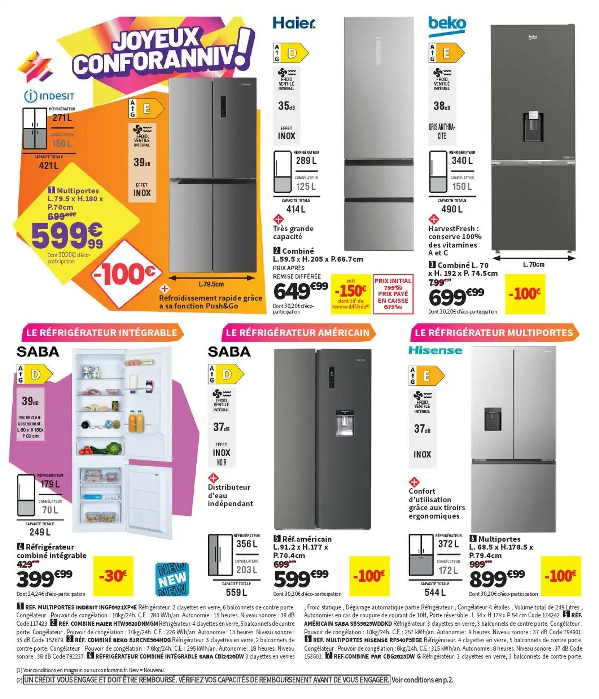 Catalogue Conforama Black Friday 2026 - Image 1 Conforama