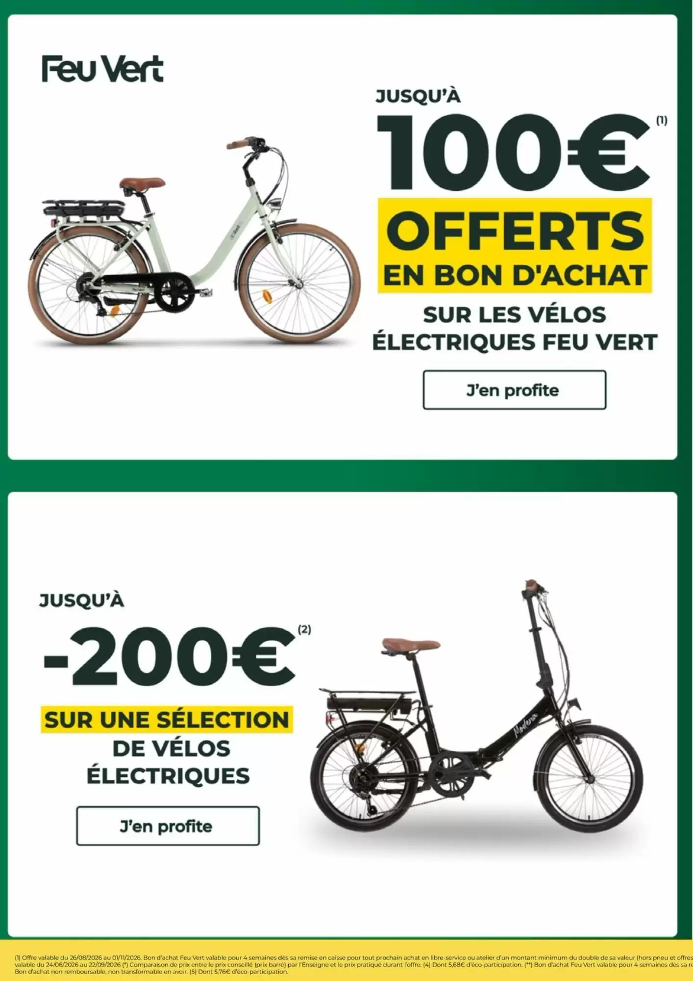Catalogue Feu Vert Du 26 Août Au 22 Septembre 2026 - Image 2 Du 26 Août