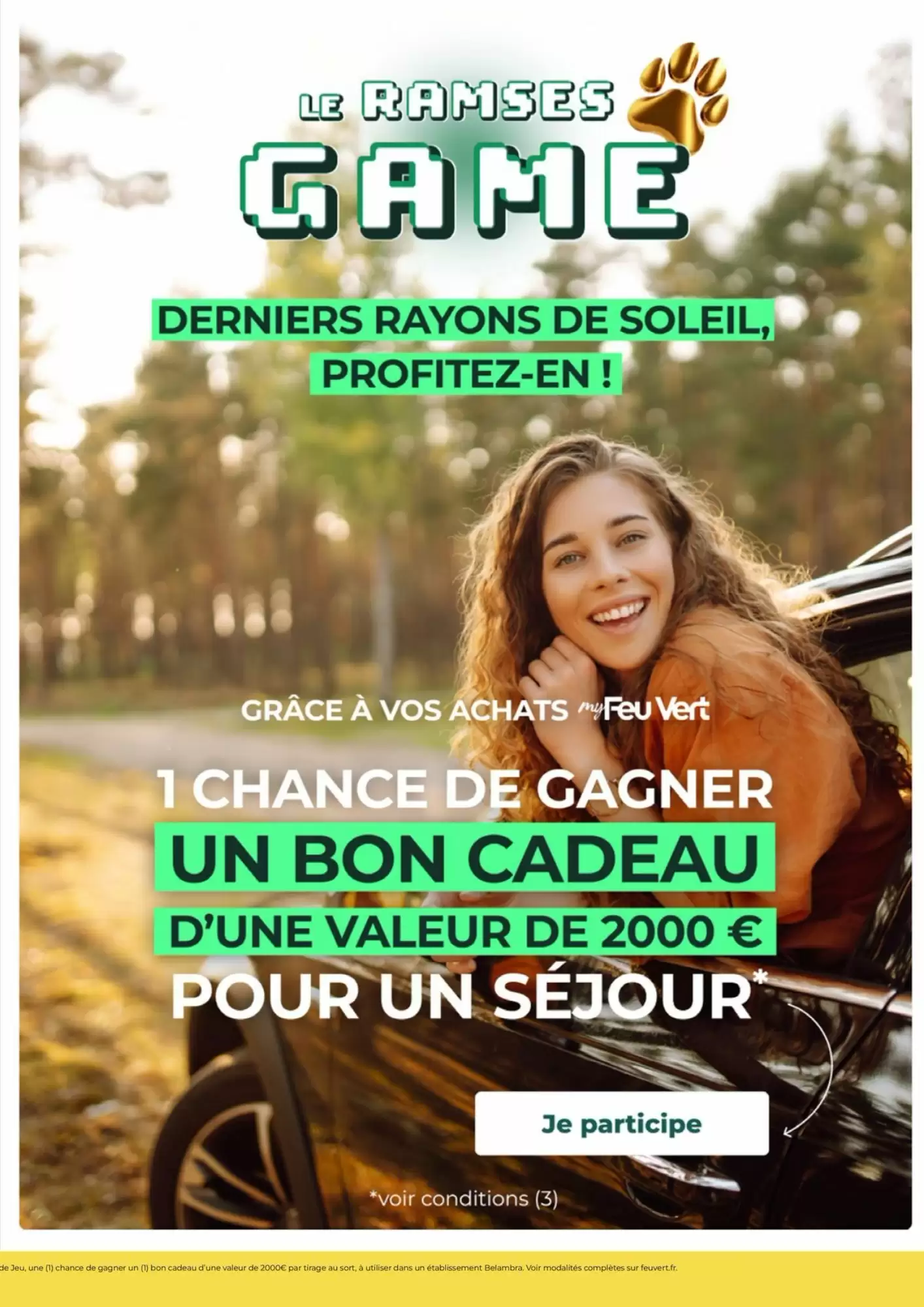 Catalogue Feu Vert Du 26 Août Au 22 Septembre 2026 - Image 1 Du 26 Août
