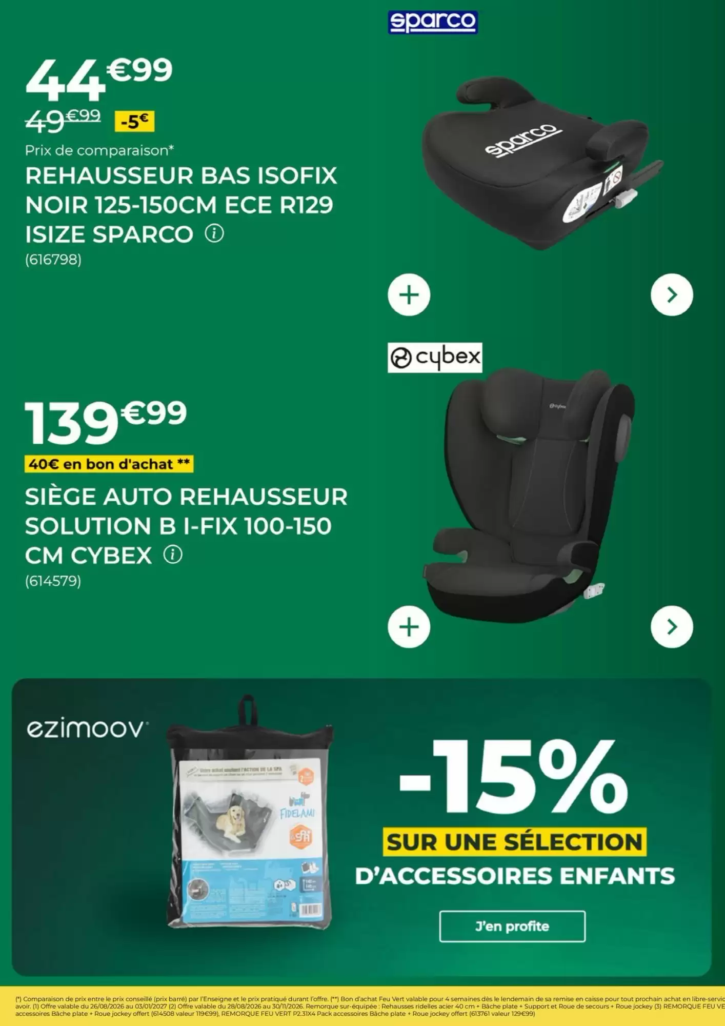 Catalogue Feu Vert Du 26 Août Au 22 Septembre 2026 - Image 2 Du 26 Août