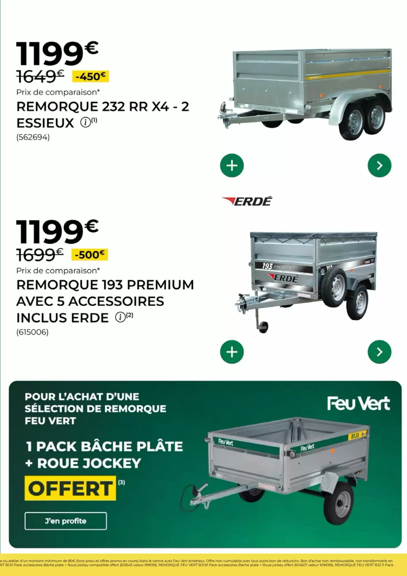 Catalogue Feu Vert Du 26 Août Au 22 Septembre 2026 - Image 1 Du 26 Août