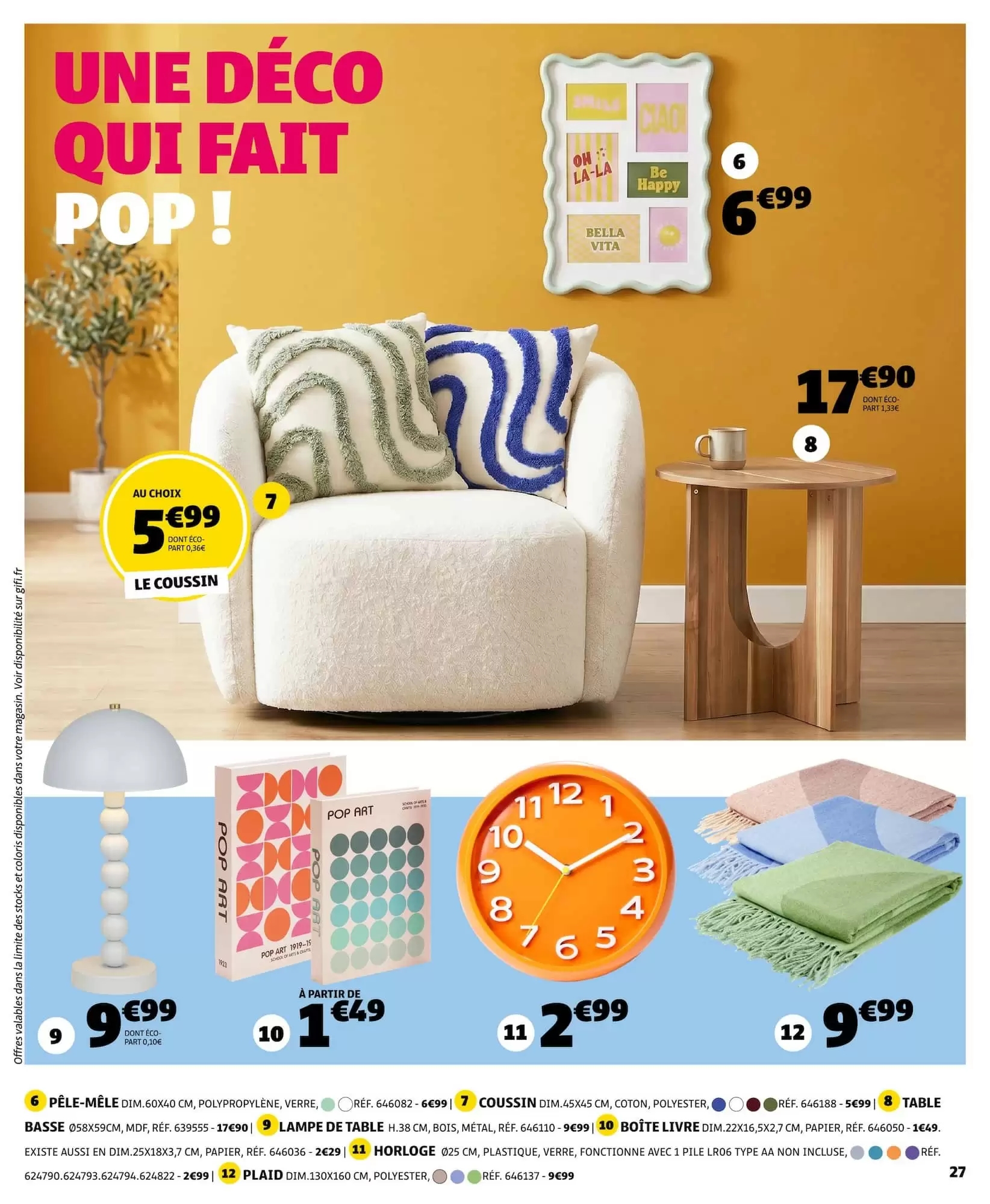 Catalogue Gifi Du 18 Août Au 31 Août 2026 - Image 1 Du 18 Août