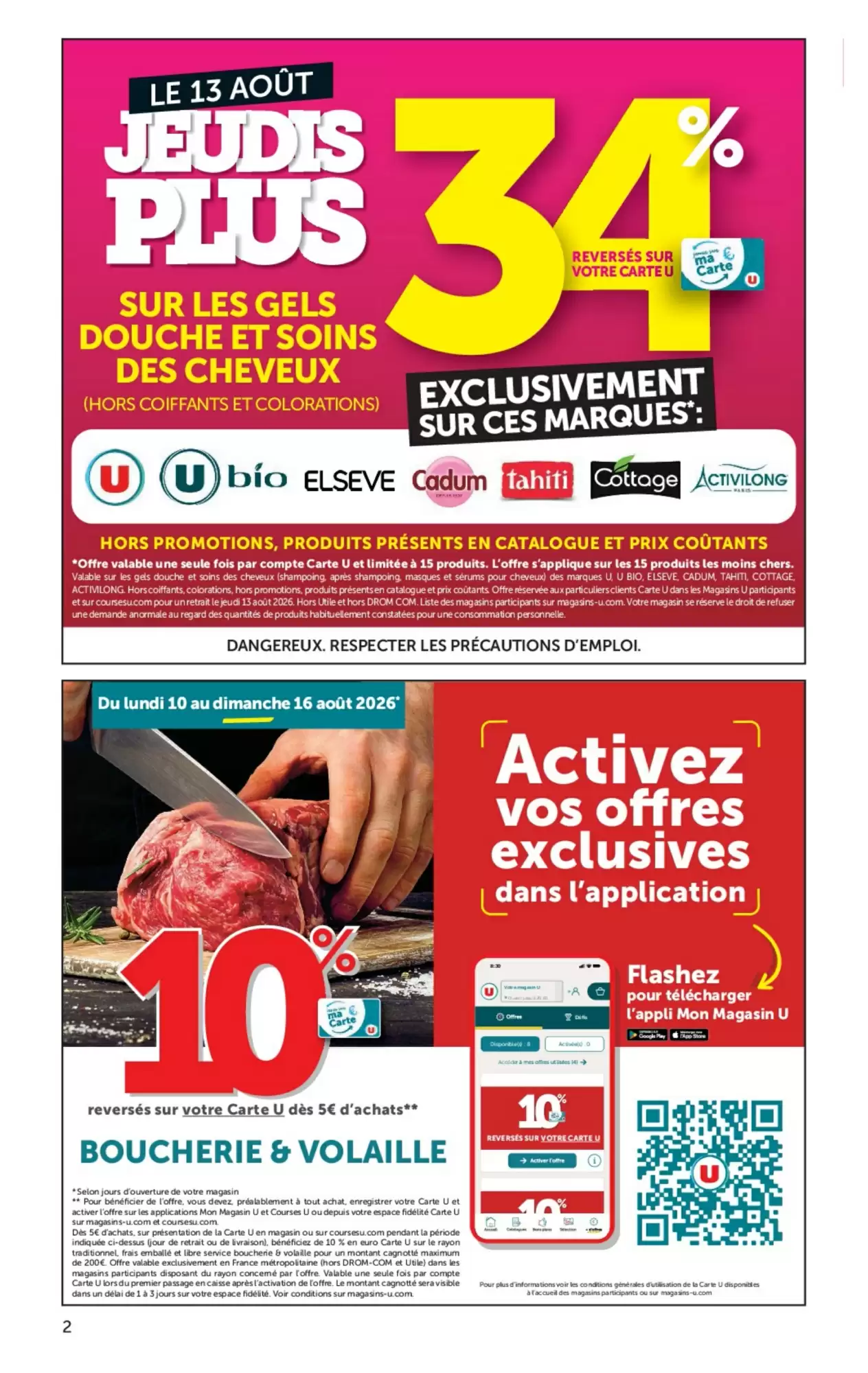 Catalogue Hyper U Du 11 Août Au 23 Août 2026 - Image 2 Du 11 Août