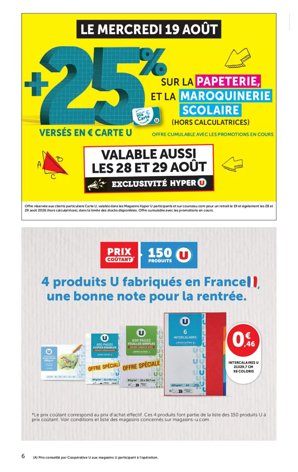 Catalogue Hyper U Du 18 Août Au 30 Août 2026 - Image 4 Du 18 Août