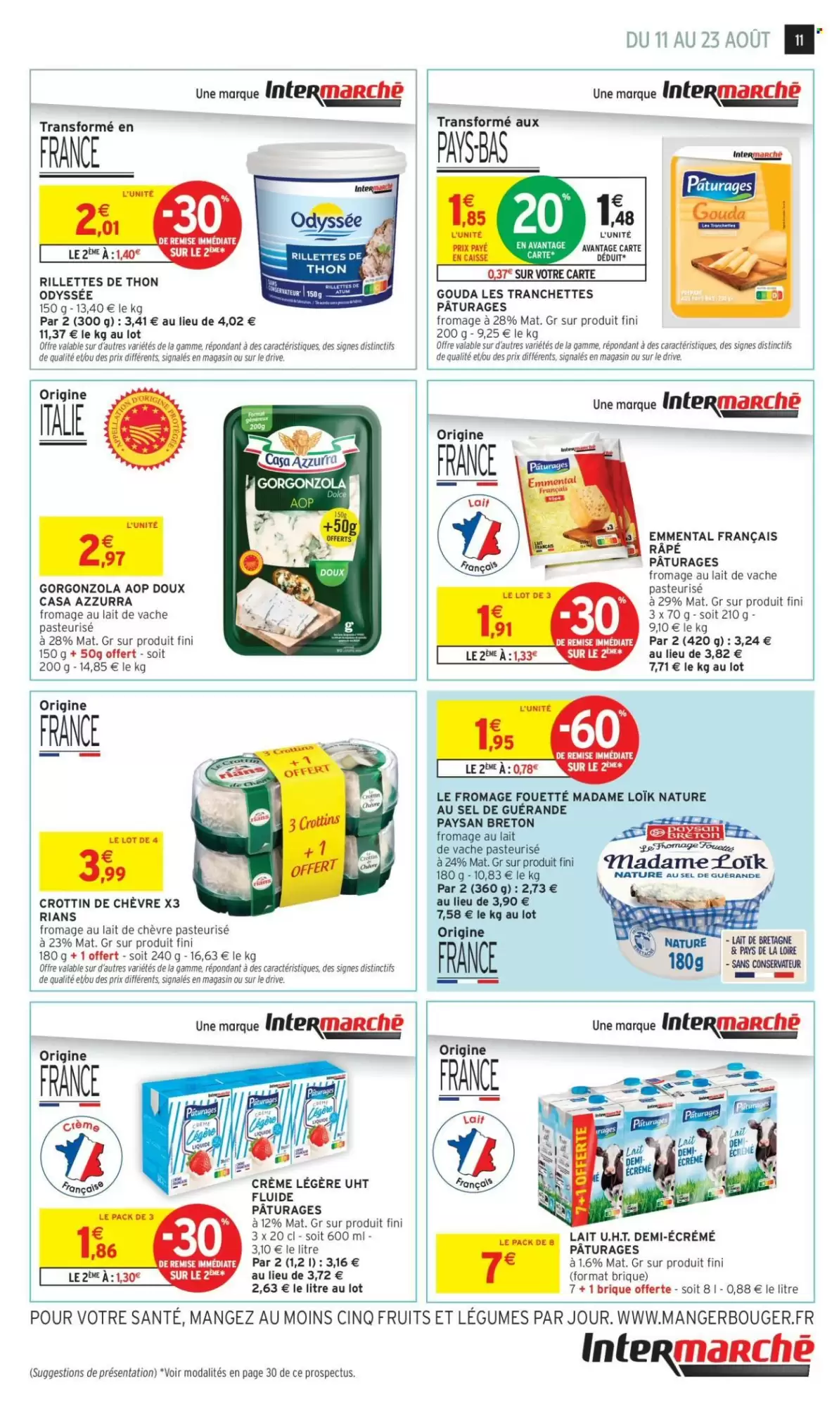 Catalogue Intermarché Du 11 Août Au 23 Août 2026 - Image 1 Du 11 Août