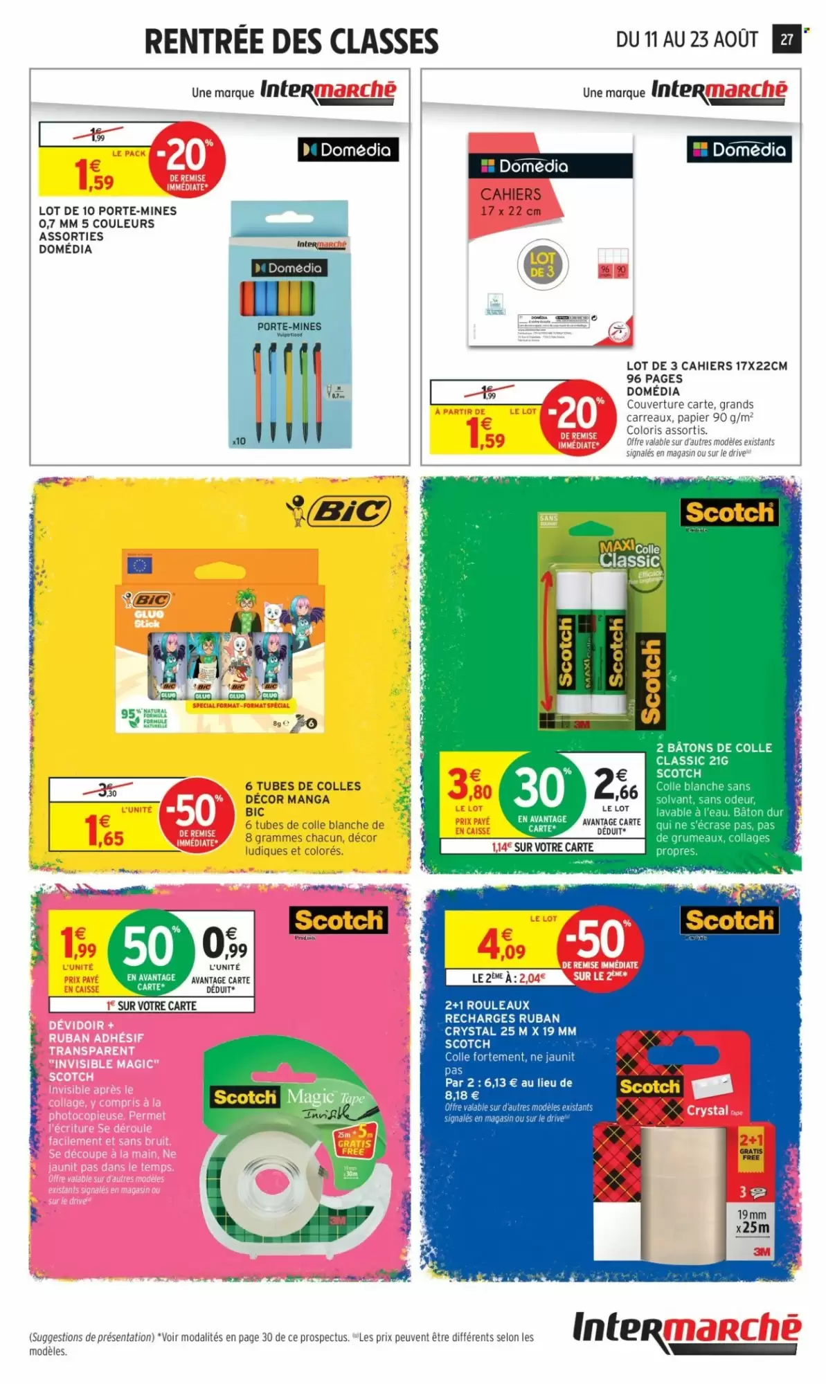 Catalogue Intermarché Du 11 Août Au 23 Août 2026 - Image 1 Du 11 Août