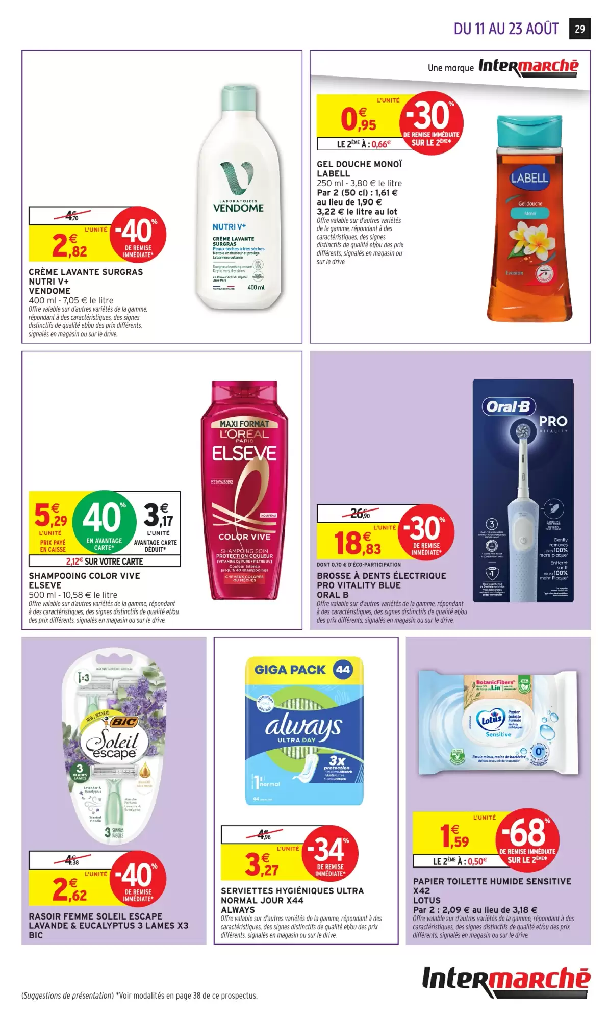 Catalogue Intermarché Du 11 Août Au 23 Août 2026 - Image 3 Hyper Du 11 Août