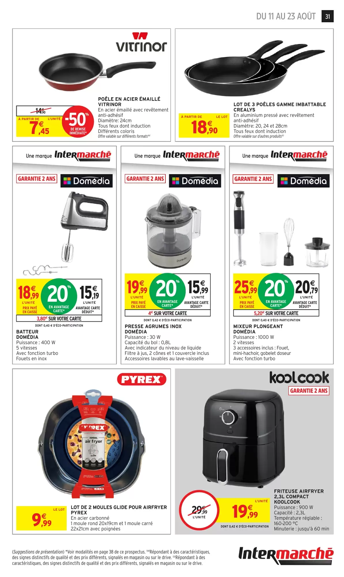 Catalogue Intermarché Du 11 Août Au 23 Août 2026 - Image 1 Hyper Du 11 Août