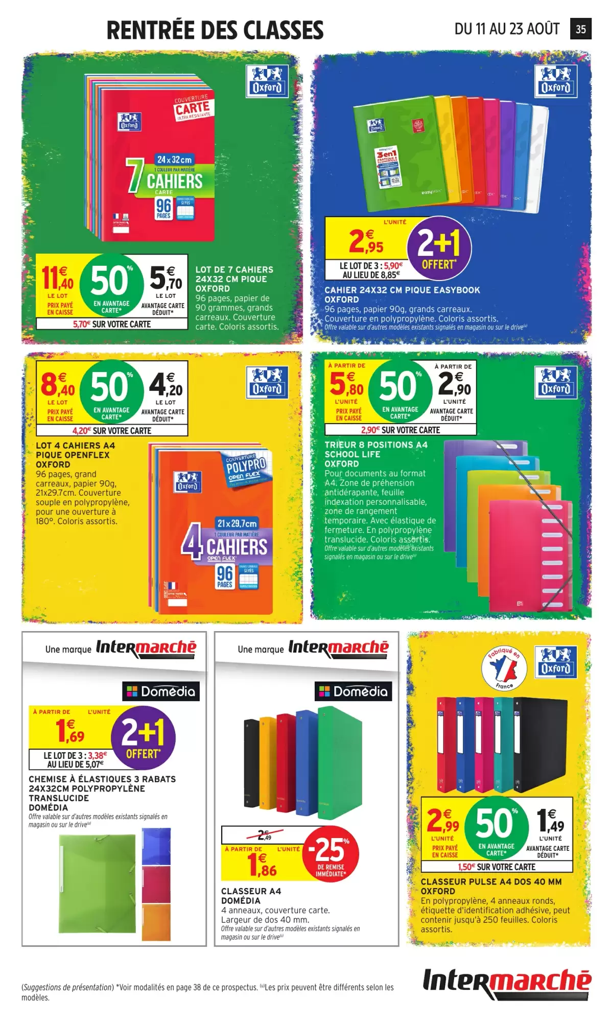 Catalogue Intermarché Du 11 Août Au 23 Août 2026 - Image 1 Hyper Du 11 Août