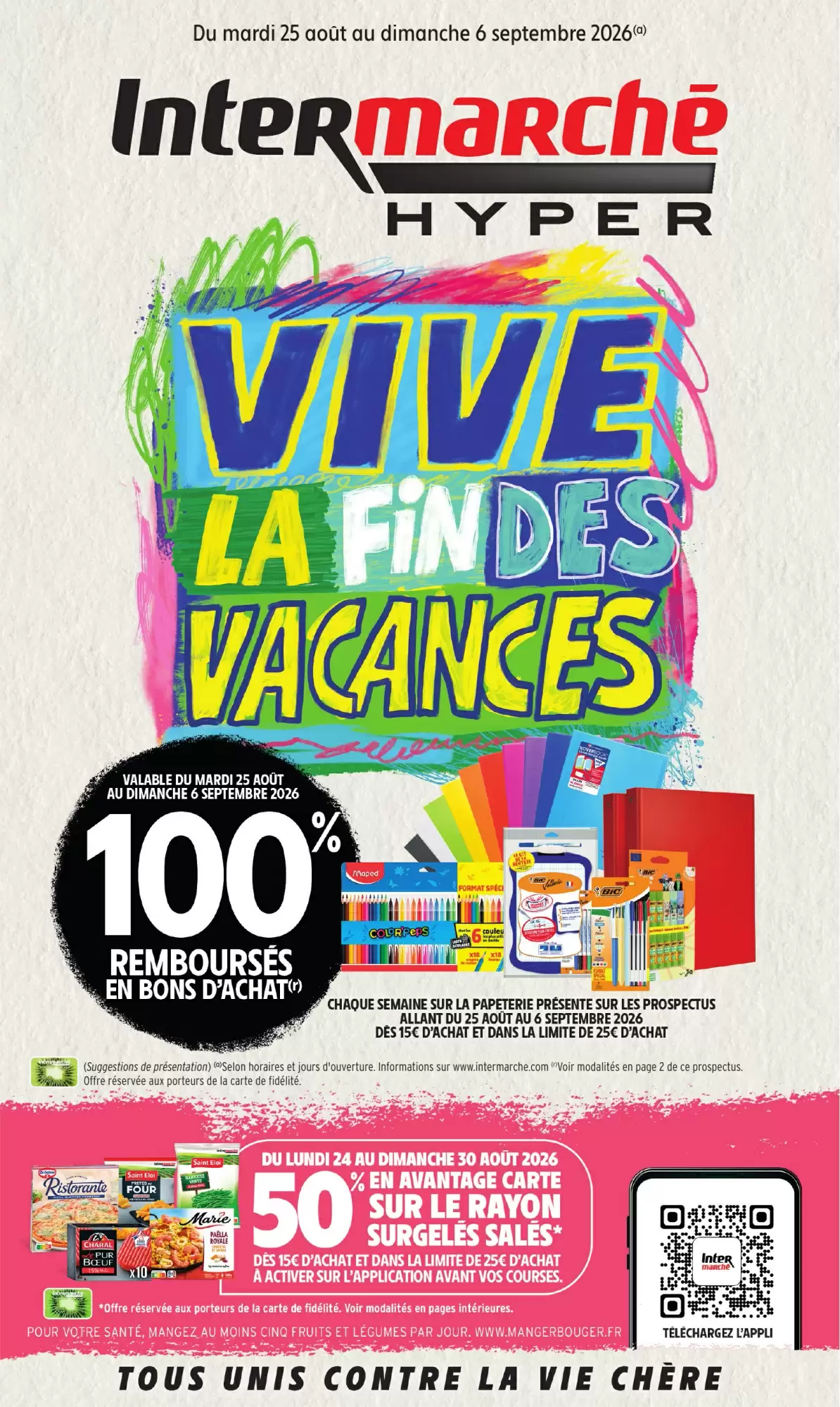 Catalogue Intermarché Hyper Du 25 Août Au 6 Septembre 2026 - Image 1 Du 25 Août Hyper