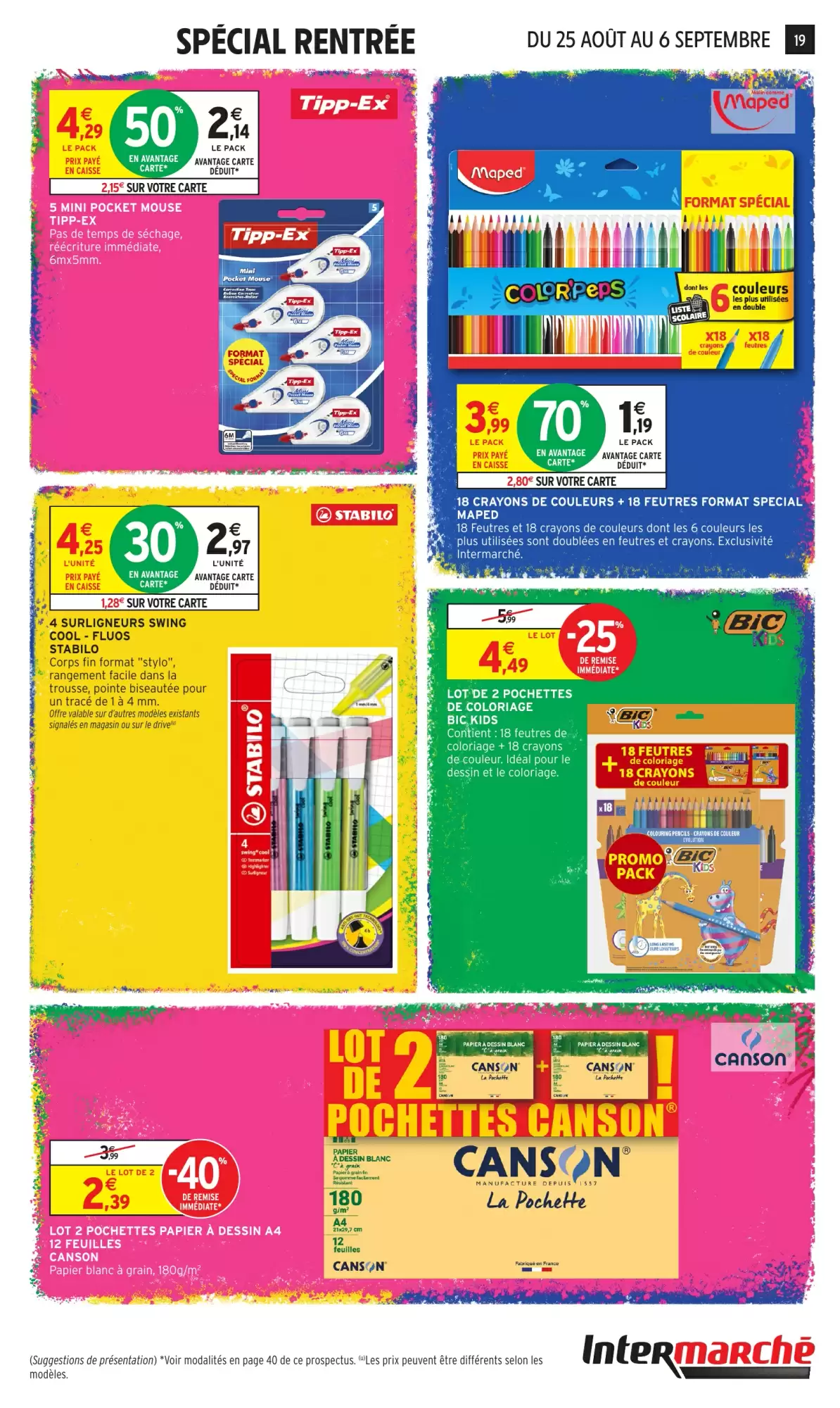 Catalogue Intermarché Hyper Du 25 Août Au 6 Septembre 2026 - Image 1 Du 25 Août Hyper