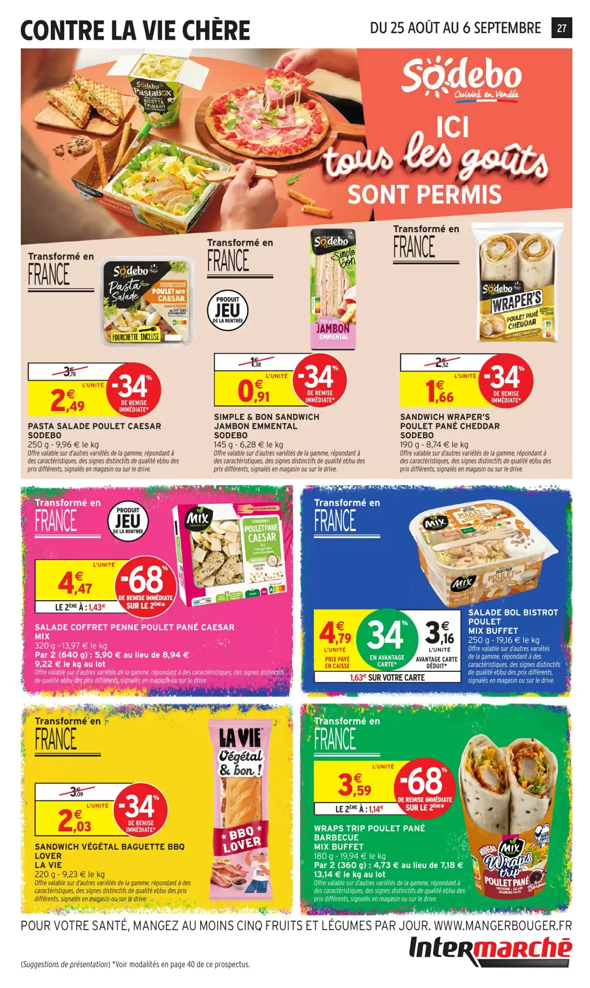 Catalogue Intermarché Hyper Du 25 Août Au 6 Septembre 2026 - Image 1 Du 25 Août Hyper