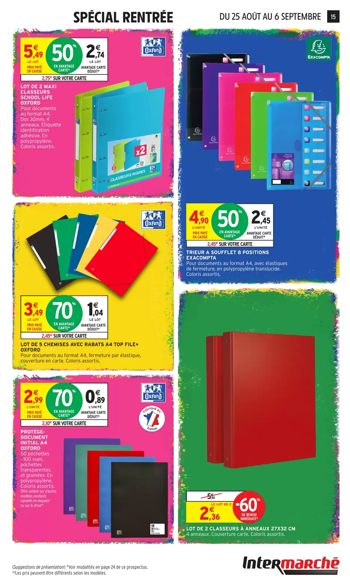 Catalogue Intermarché Hyper Du 25 Août Au 6 Septembre 2026 - Image 1 Du 25 Août Super