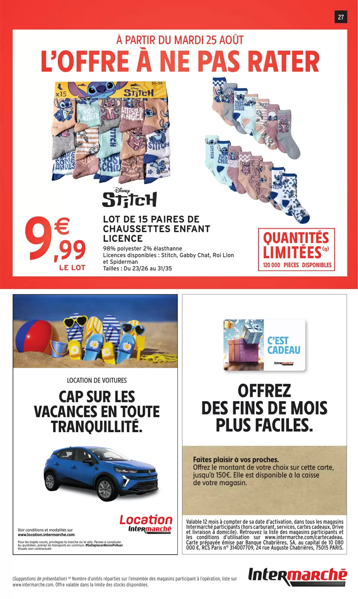Catalogue Intermarché Hyper Du 25 Août Au 6 Septembre 2026 - Image 1 Du 25 Août Super