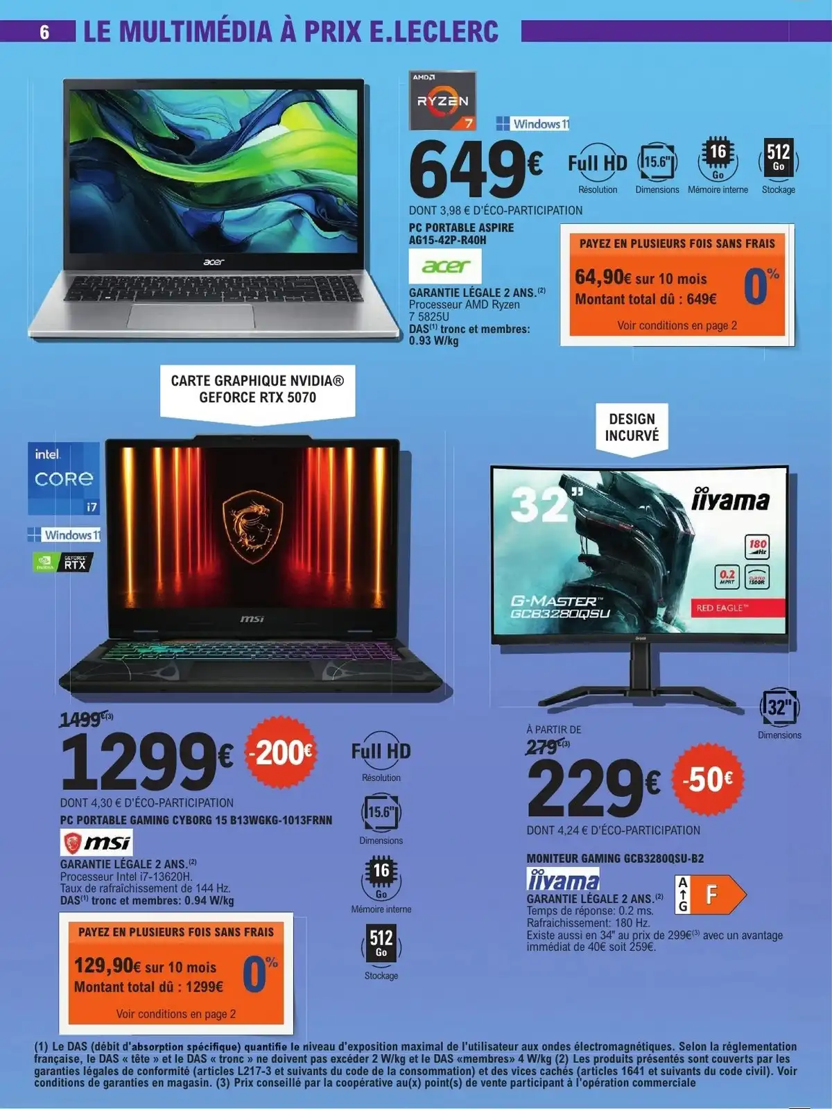 Catalogue Leclerc Du 18 Août Au 30 Août 2026 - Image 4 High Tech Du 18 Août