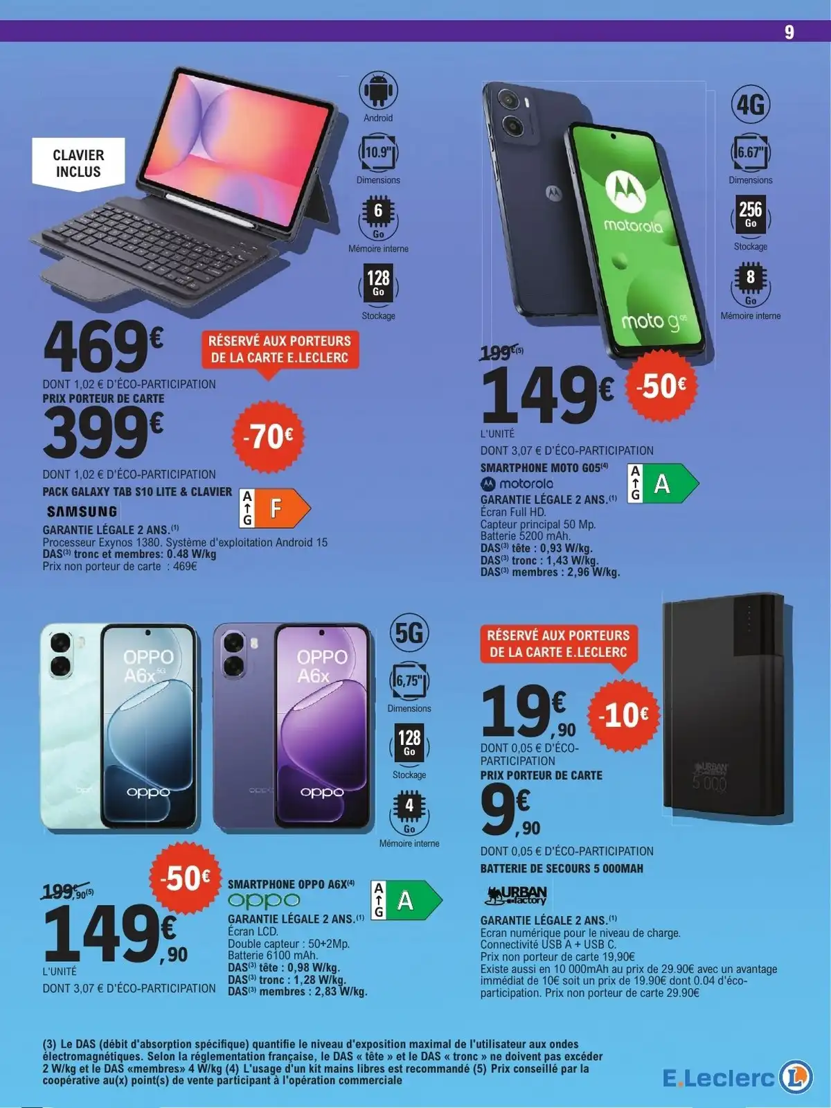 Catalogue Leclerc Du 18 Août Au 30 Août 2026 - Image 3 High Tech Du 18 Août