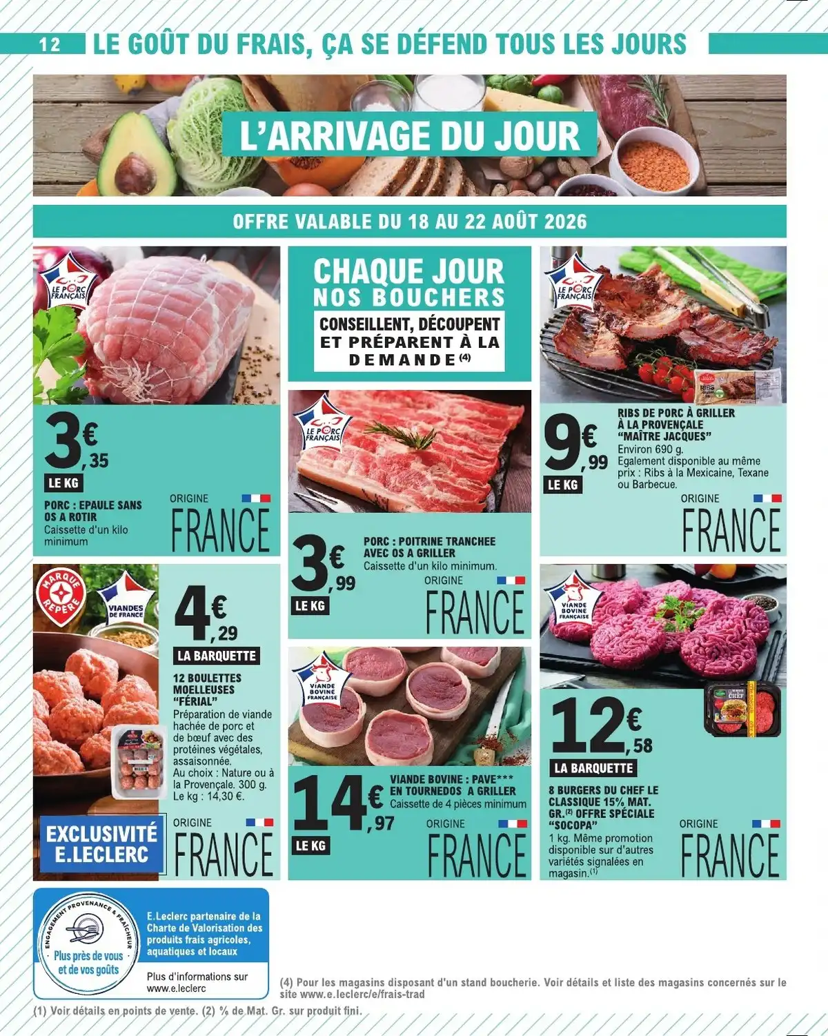 Catalogue Leclerc Du 18 Août Au 30 Août 2026 - Image 2 Du 18 Août