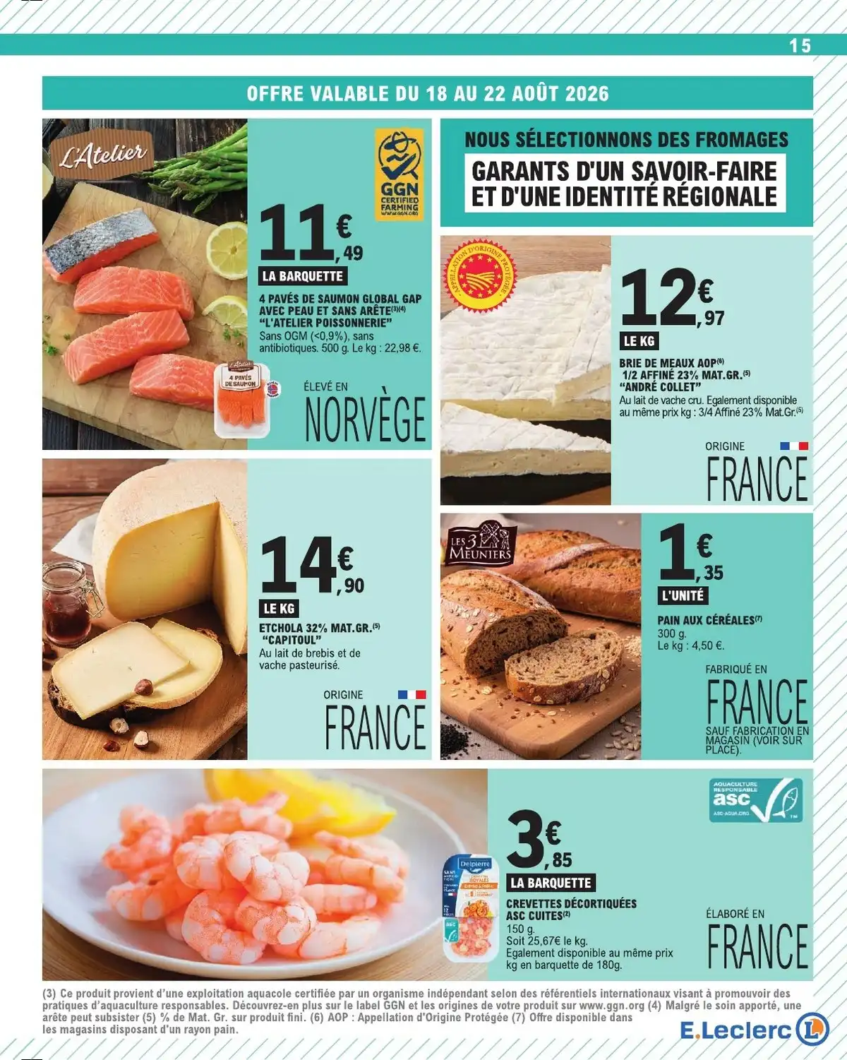 Catalogue Leclerc Du 18 Août Au 30 Août 2026 - Image 1 Du 18 Août