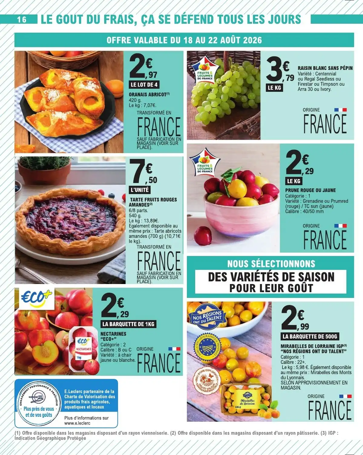 Catalogue Leclerc Du 18 Août Au 30 Août 2026 - Image 2 Du 18 Août
