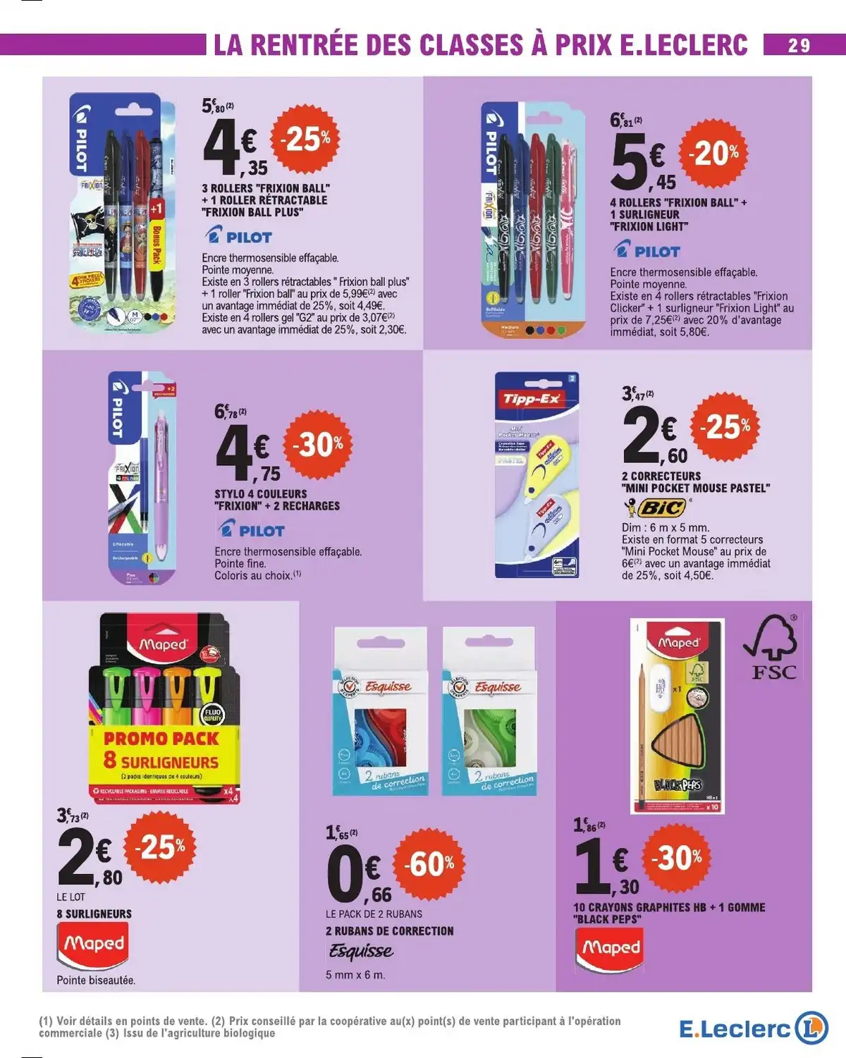 Catalogue Leclerc Du 18 Août Au 30 Août 2026 - Image 3 Du 18 Août