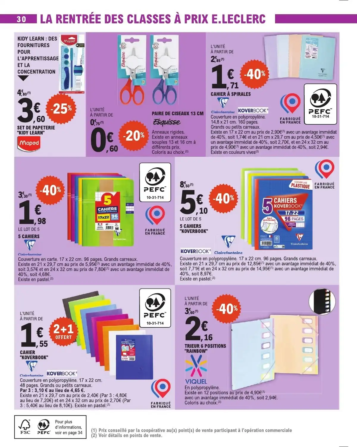 Catalogue Leclerc Du 18 Août Au 30 Août 2026 - Image 4 Du 18 Août
