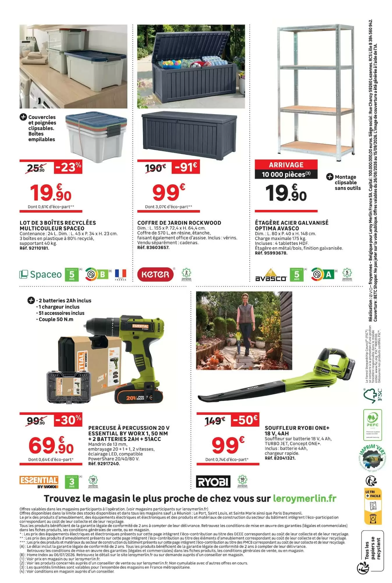 Catalogue Leroy Merlin Du 16 Septembre Au 13 Octobre 2026 - Image 2 Du 26 Août