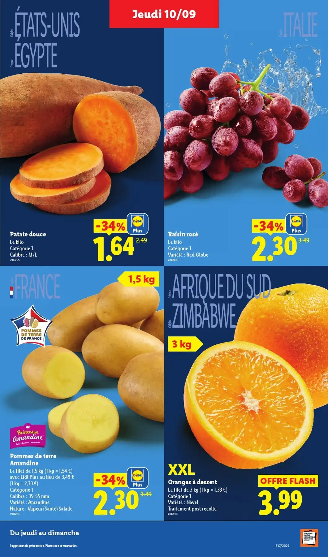 Catalogue Lidl Du 10 Septembre Au 16 Septembre 2026 - Image 1 Du 10 Septembre