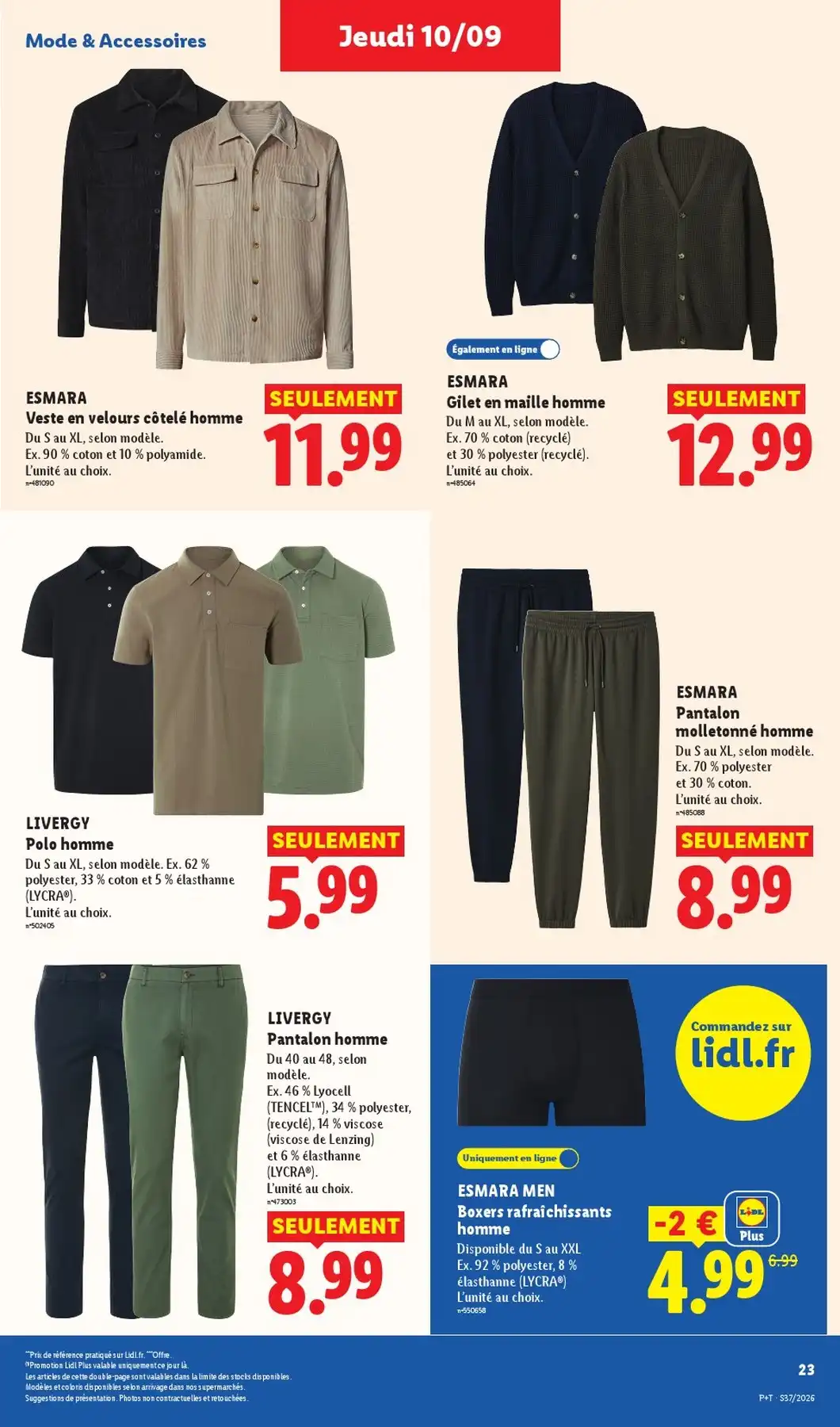 Catalogue Lidl Du 10 Septembre Au 16 Septembre 2026 - Image 5 Du 10 Septembre