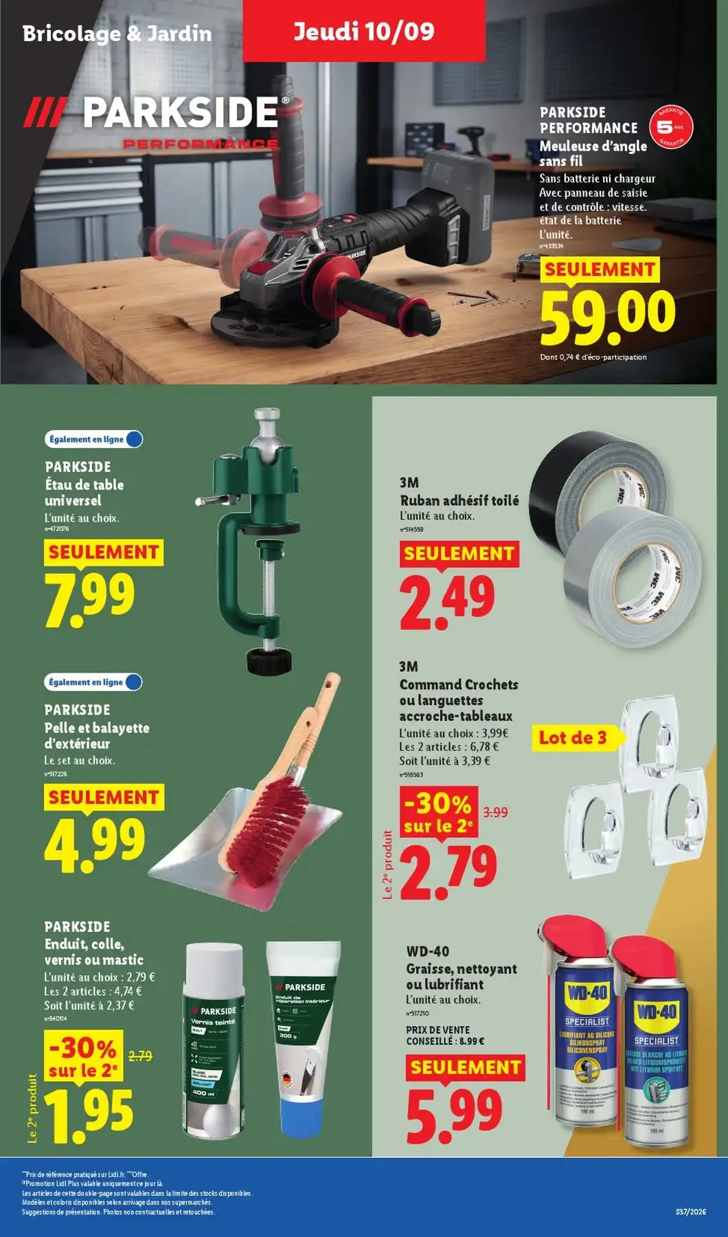 Catalogue Lidl Du 10 Septembre Au 16 Septembre 2026 - Image 1 Du 10 Septembre