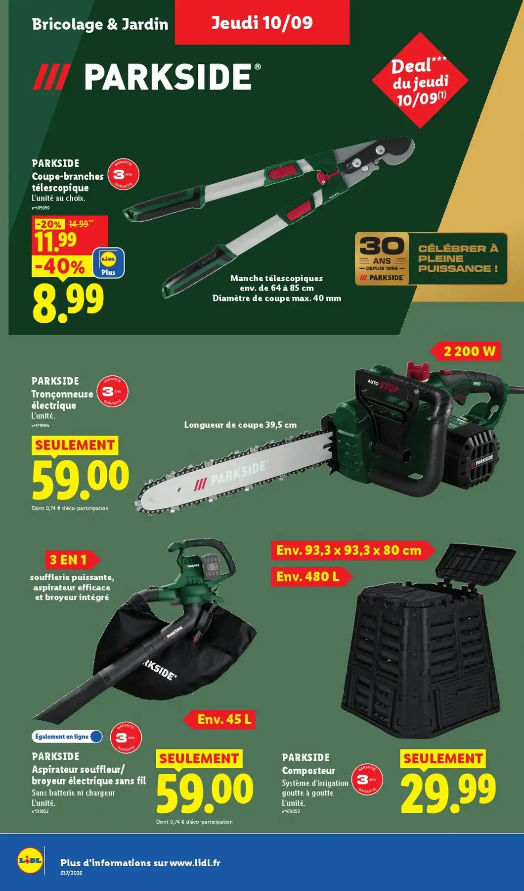 Catalogue Lidl Du 10 Septembre Au 16 Septembre 2026 - Image 2 Du 10 Septembre