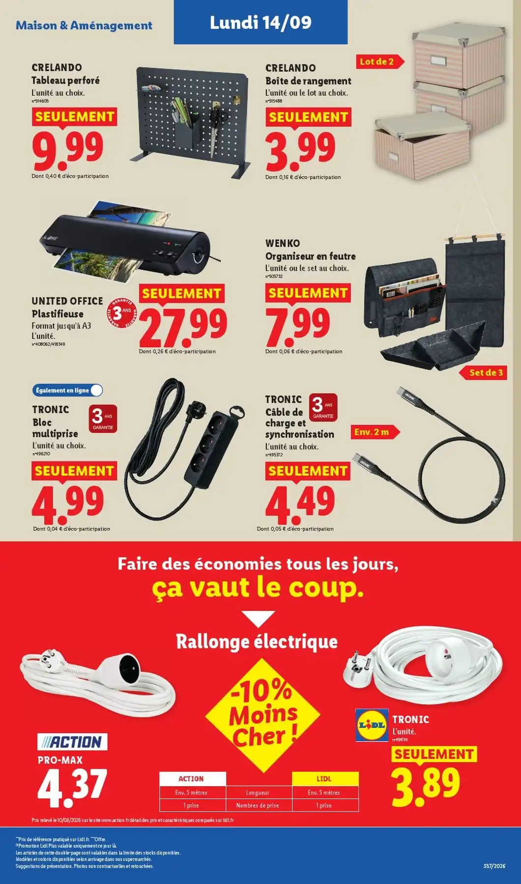 Du 10 Septembre
