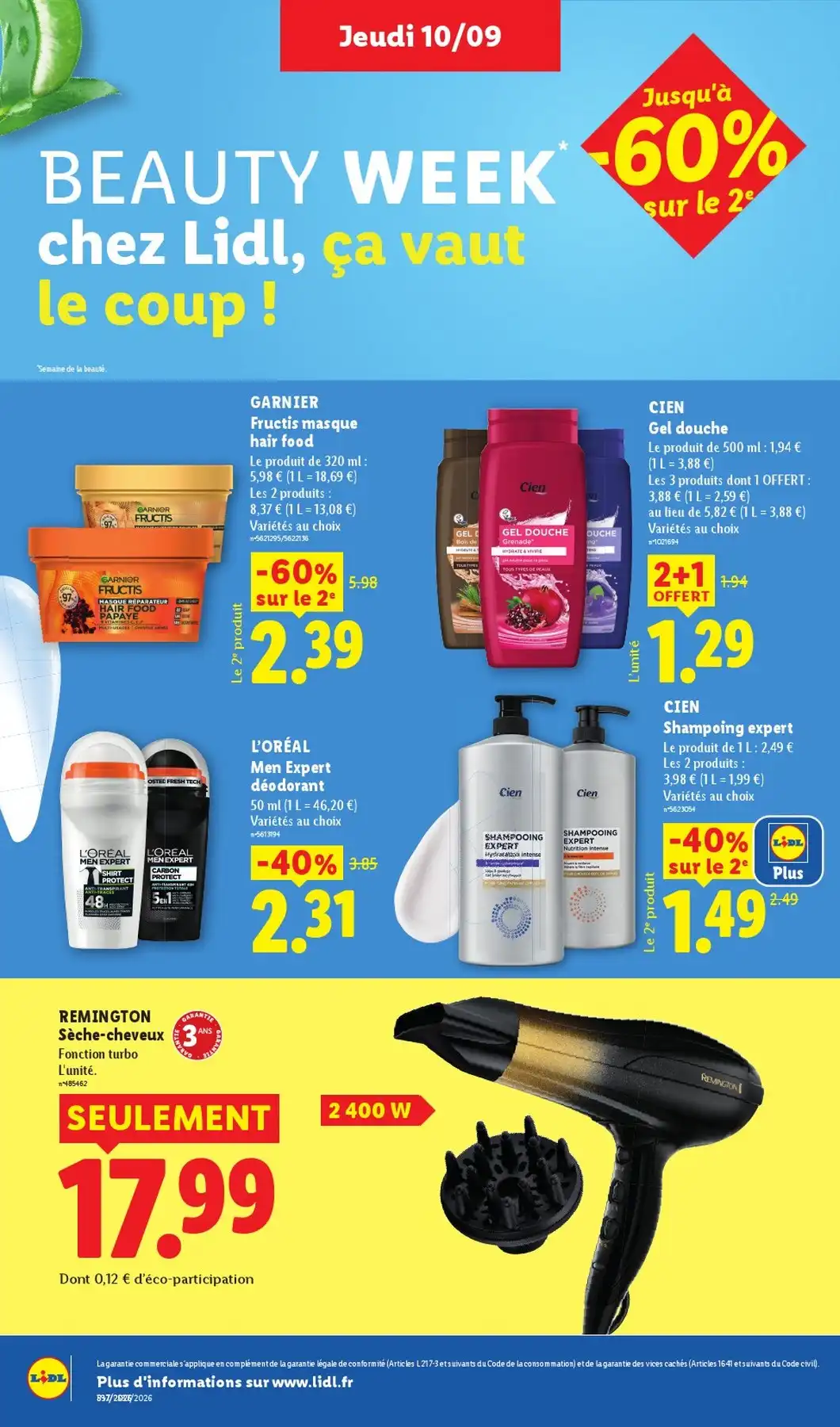 Catalogue Lidl Du 10 Septembre Au 16 Septembre 2026 - Image 6 Du 10 Septembre